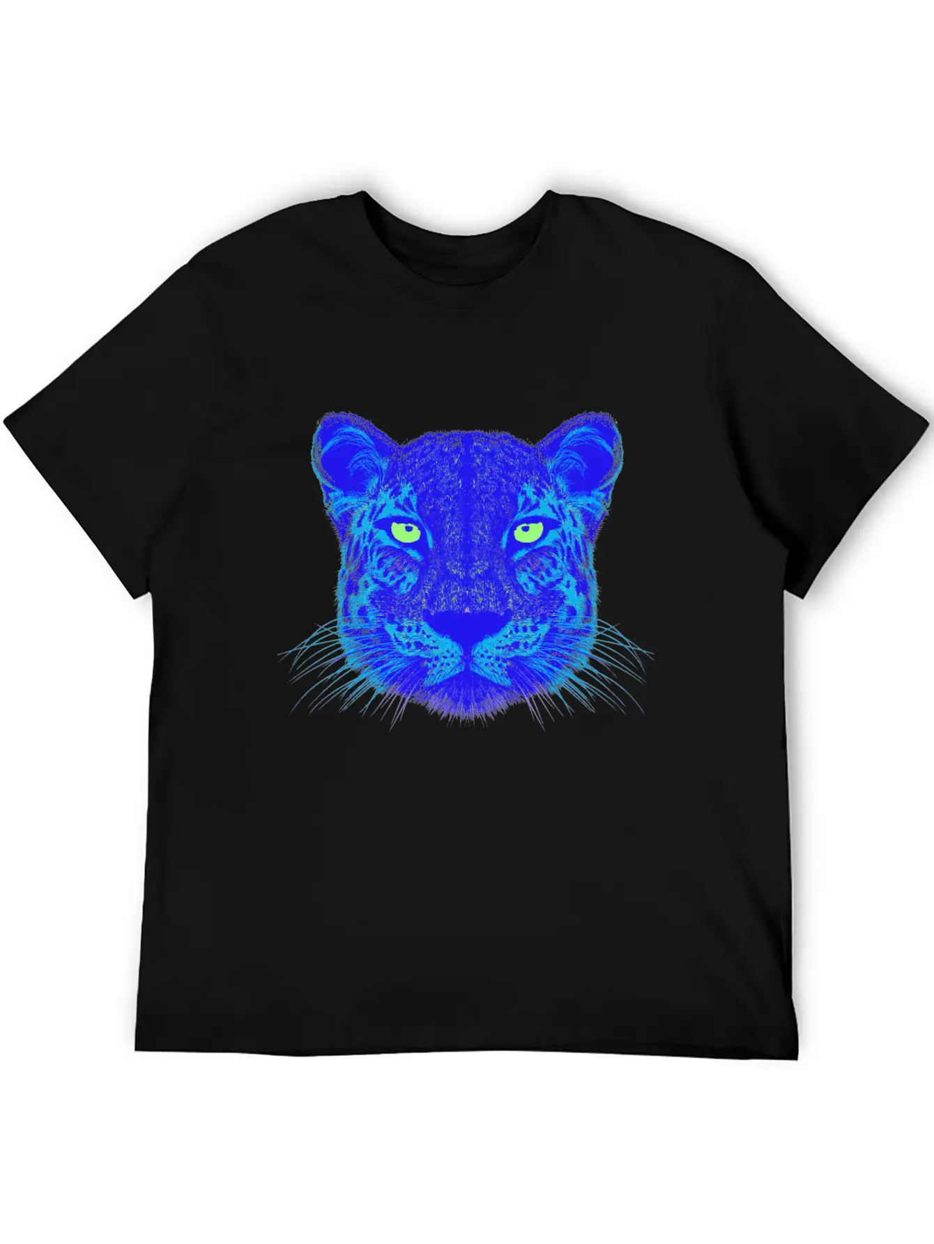 Panther EDM Lightweight Cotton T-Shirt – Daily Comfort Graphic Shirt