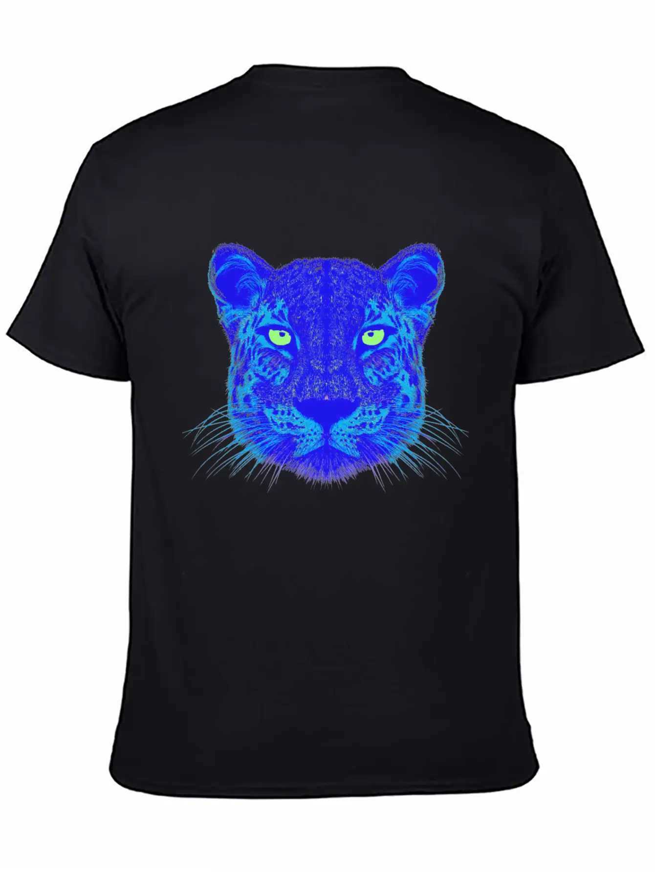 Panther EDM Lightweight Cotton T-Shirt – Daily Comfort Graphic Shirt