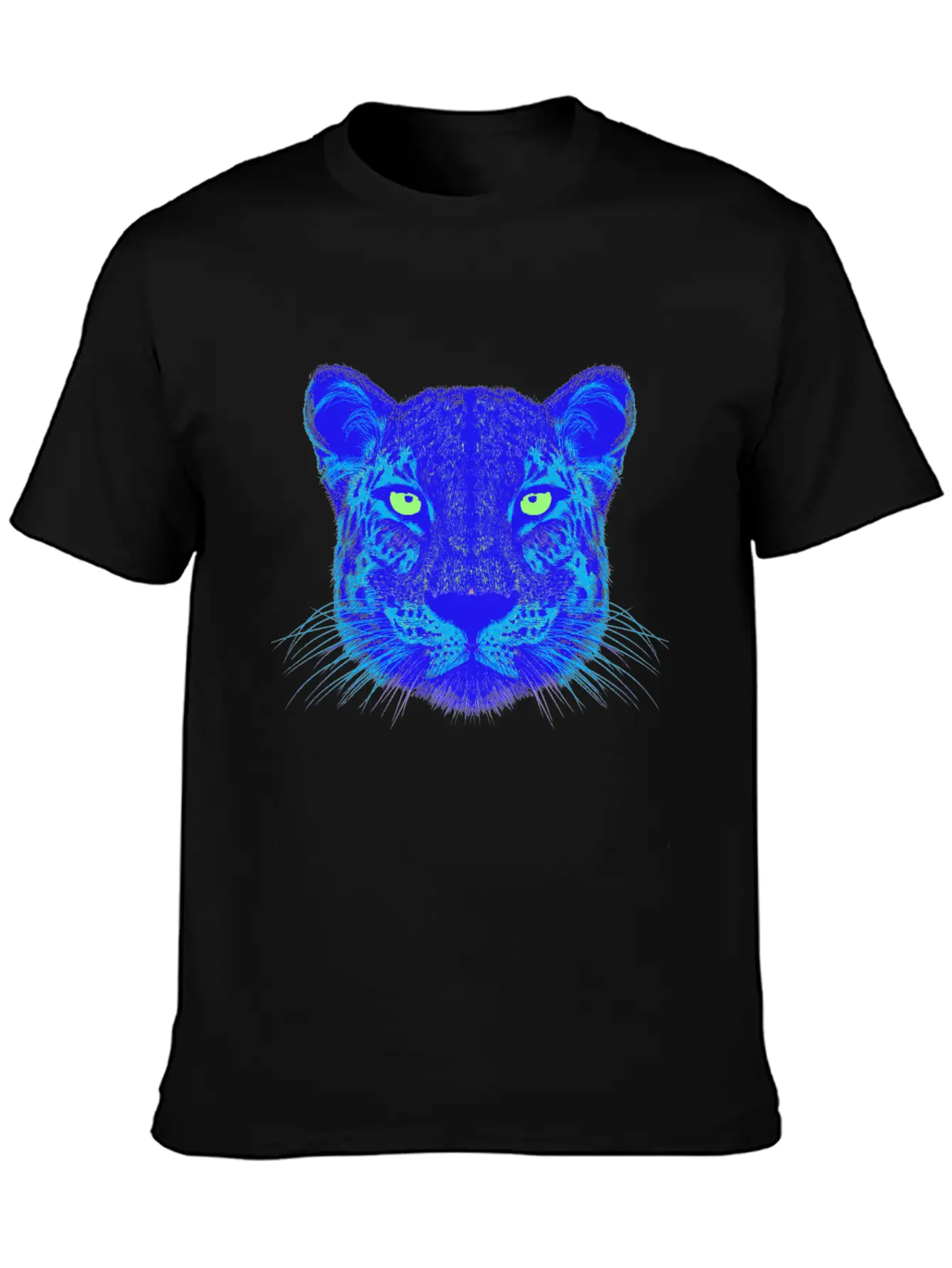 Panther EDM Lightweight Cotton T-Shirt – Daily Comfort Graphic Shirt