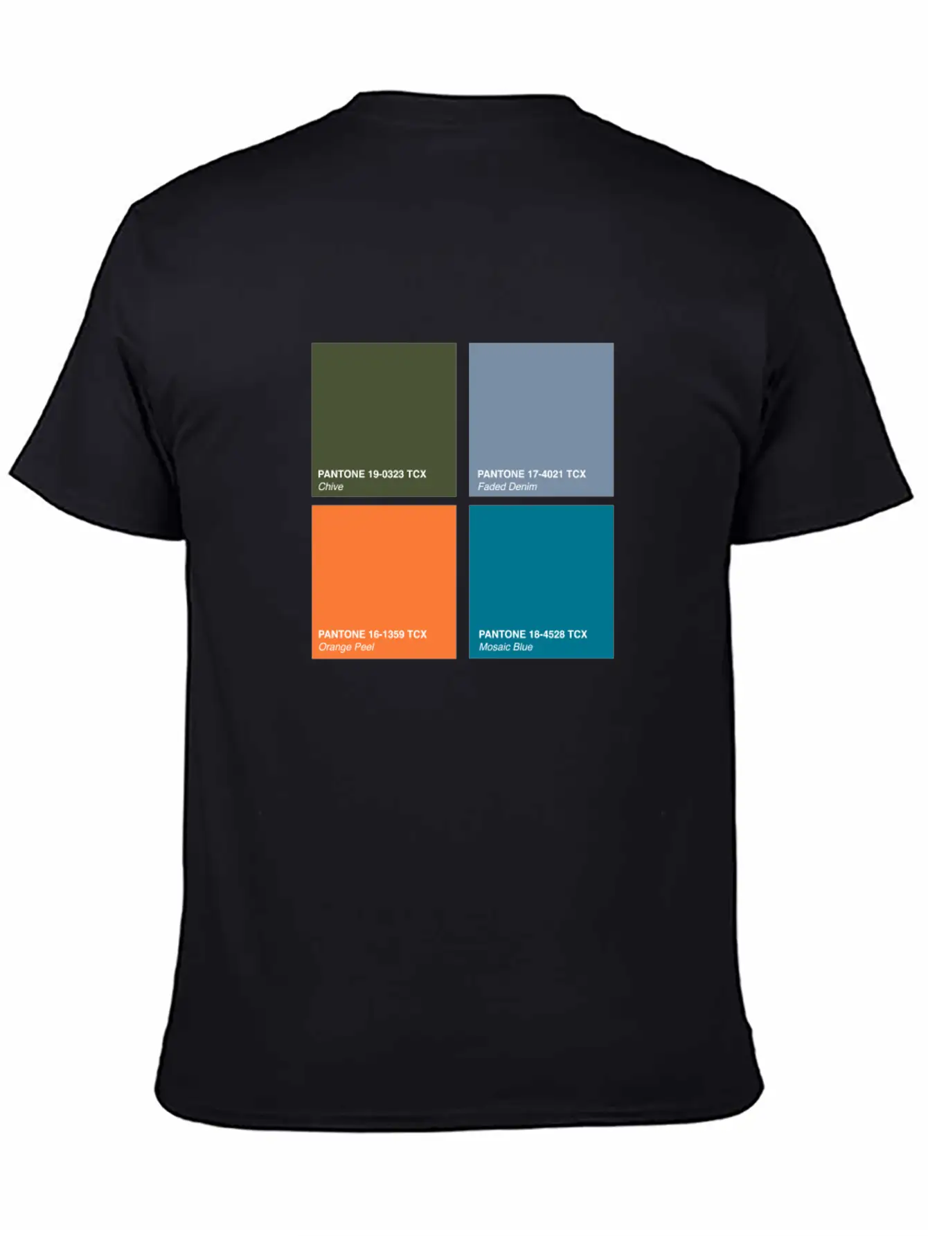 Pantone 2020 Color Palette Pt. 2 - Chive - Faded Lightweight Cotton T-Shirt – Daily Comfort Graphic Shirt