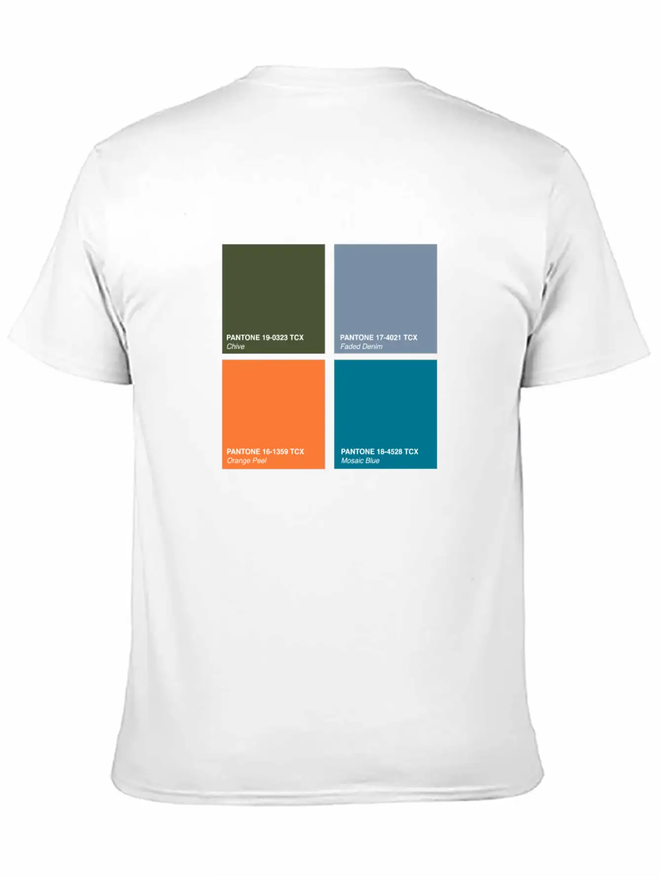 Pantone 2020 Color Palette Pt. 2 - Chive - Faded Lightweight Cotton T-Shirt – Daily Comfort Graphic Shirt