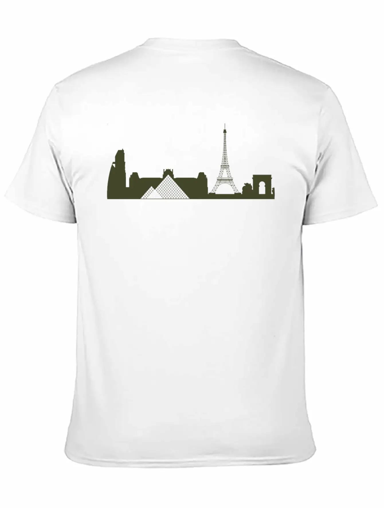 Paris, France Lightweight Cotton T-Shirt – Daily Comfort Graphic Shirt