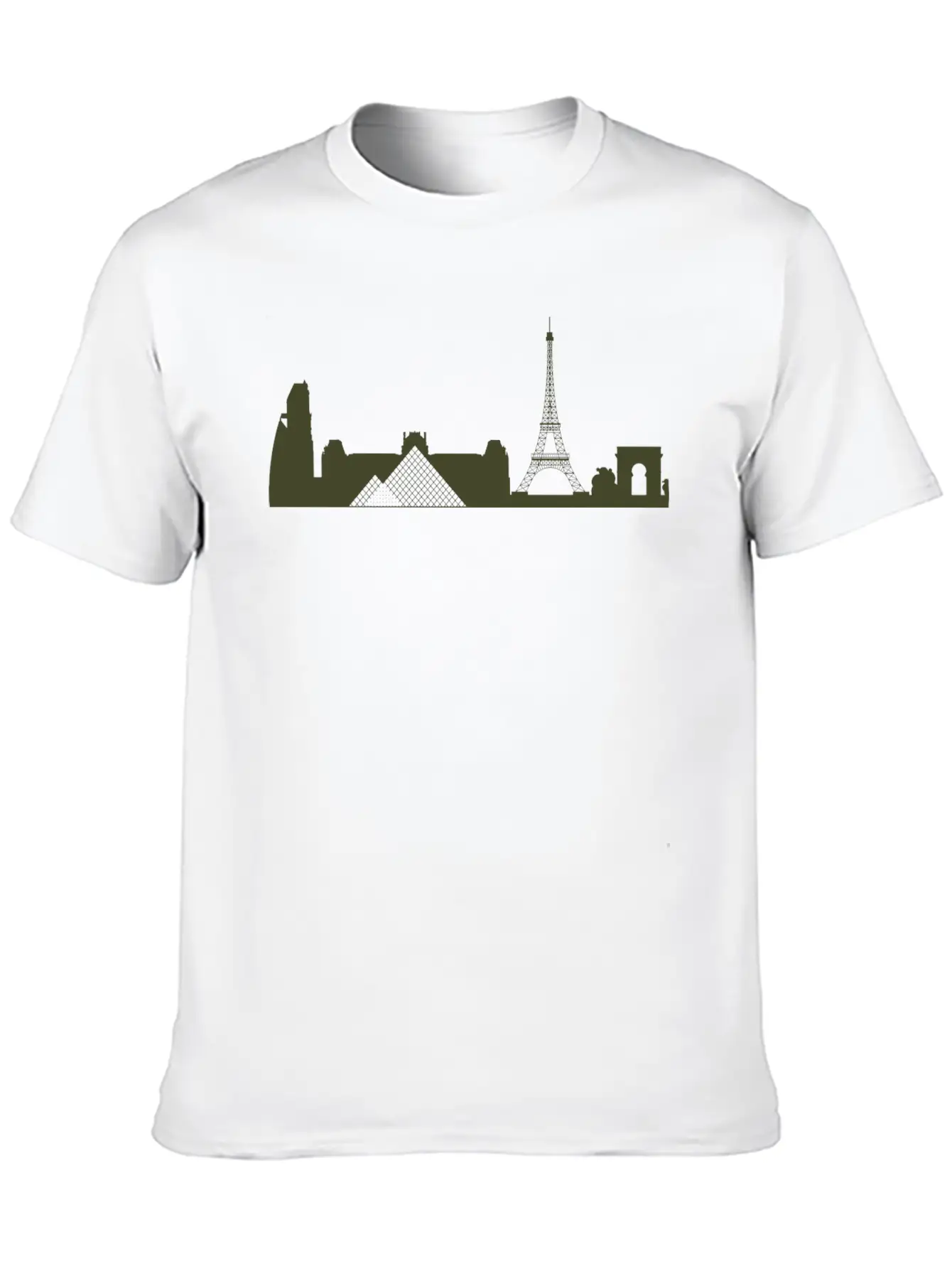Paris, France Lightweight Cotton T-Shirt – Daily Comfort Graphic Shirt