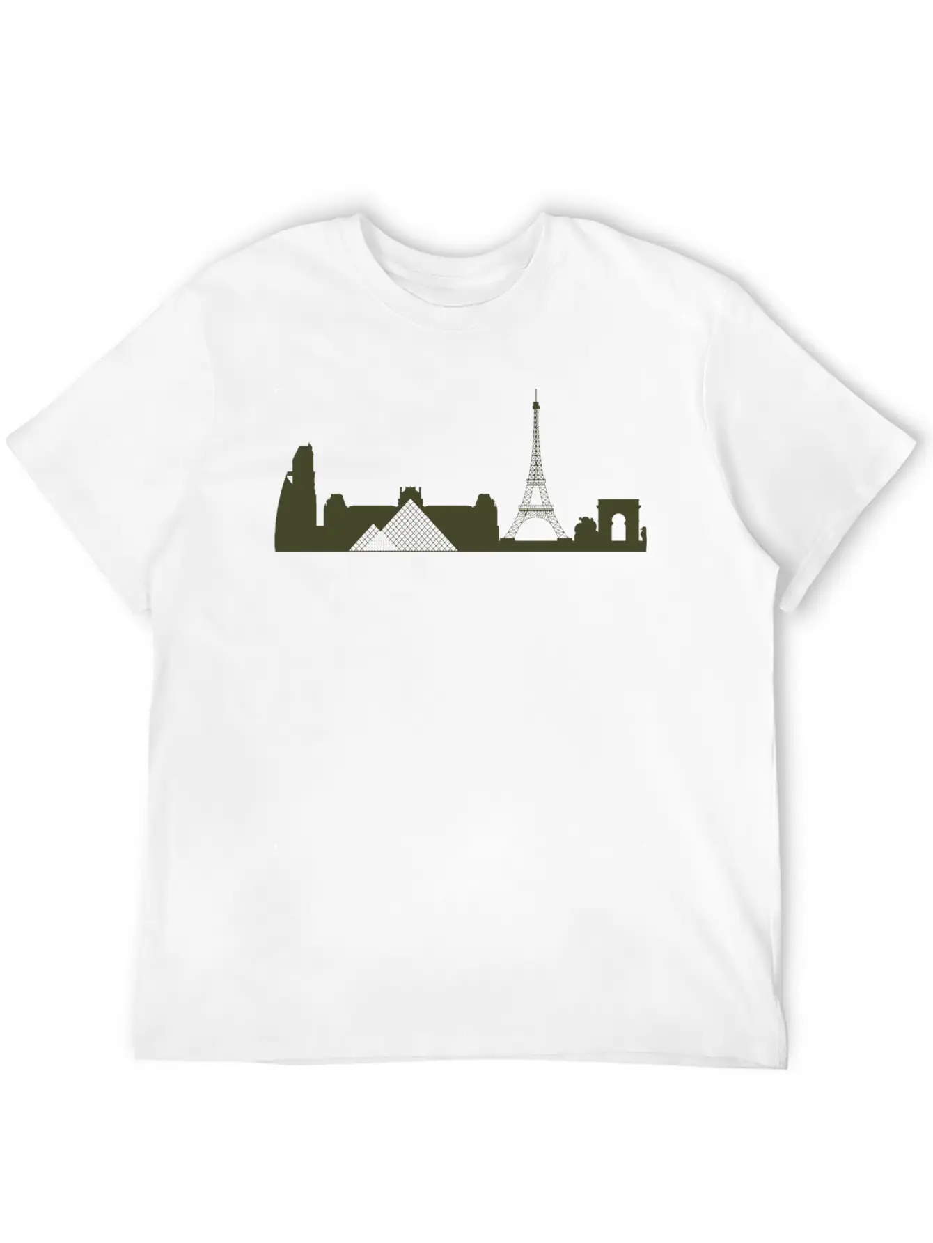 Paris, France Lightweight Cotton T-Shirt – Daily Comfort Graphic Shirt