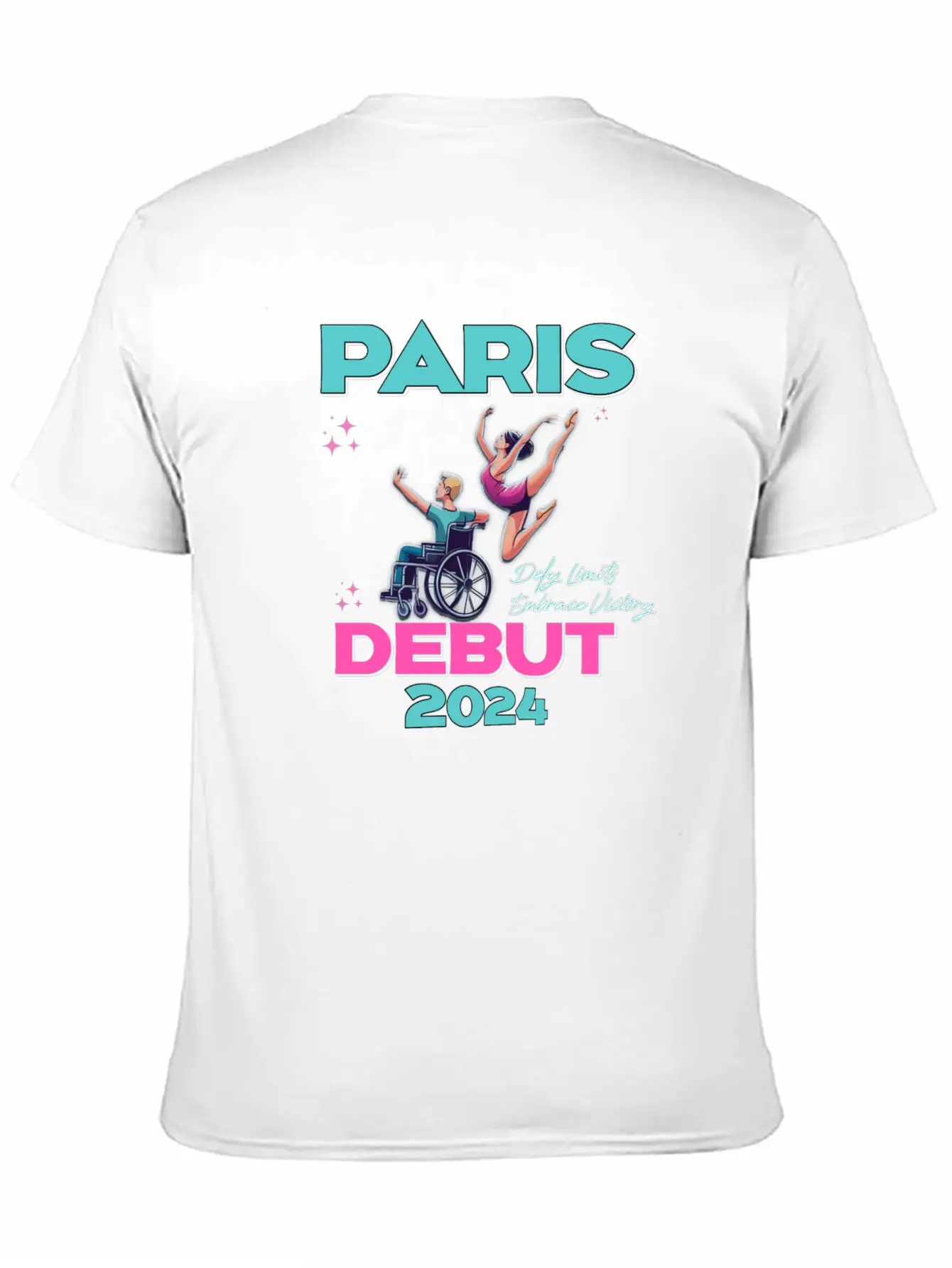 Paris Paralympic 2024 Essential Cotton Tee For Daily Outfits – Unisex Style