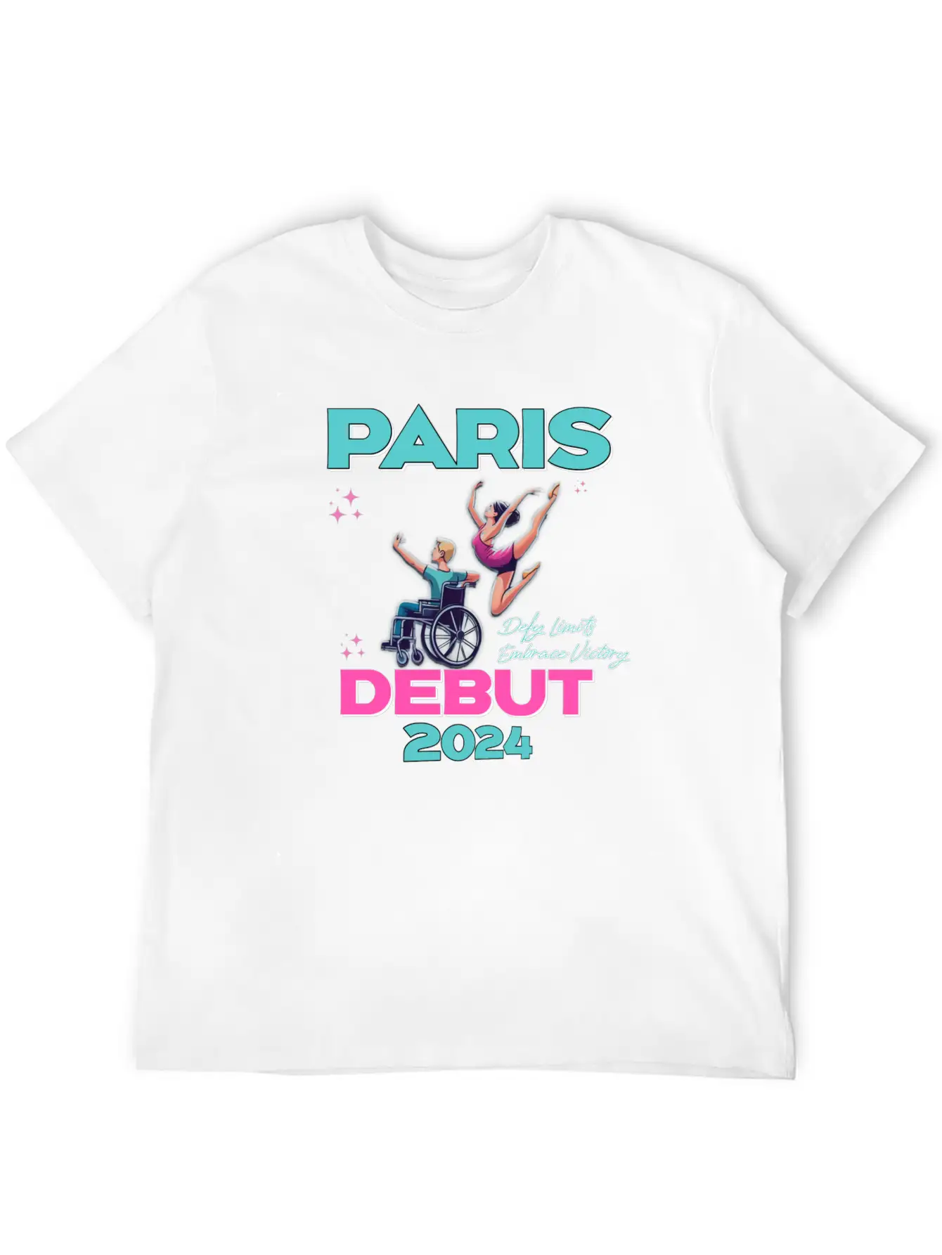 Paris Paralympic 2024 Essential Cotton Tee For Daily Outfits – Unisex Style