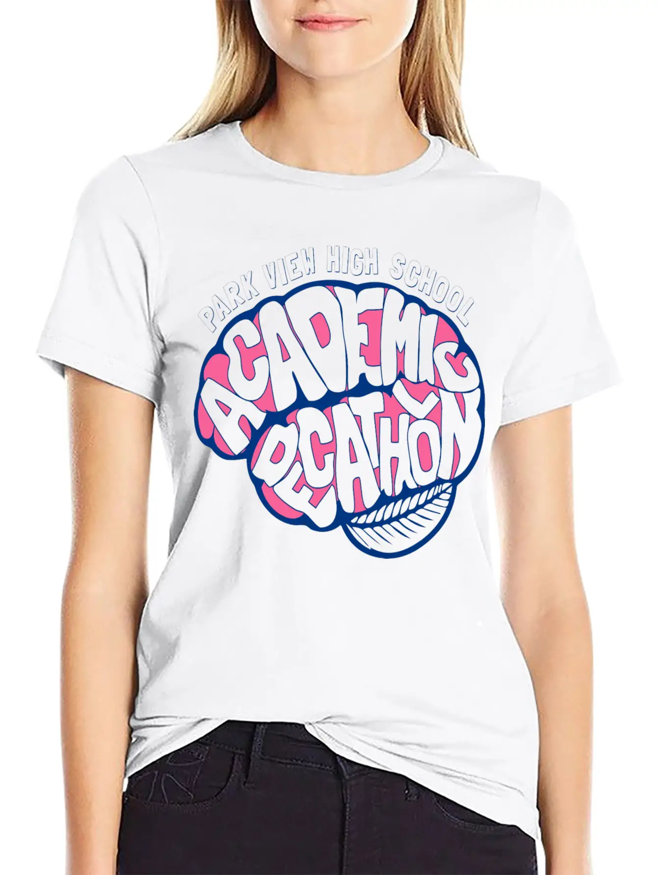 PARK VIEW HIGH SCHOOL Modern Fit Casual T-Shirt – Clean And Versatile Design