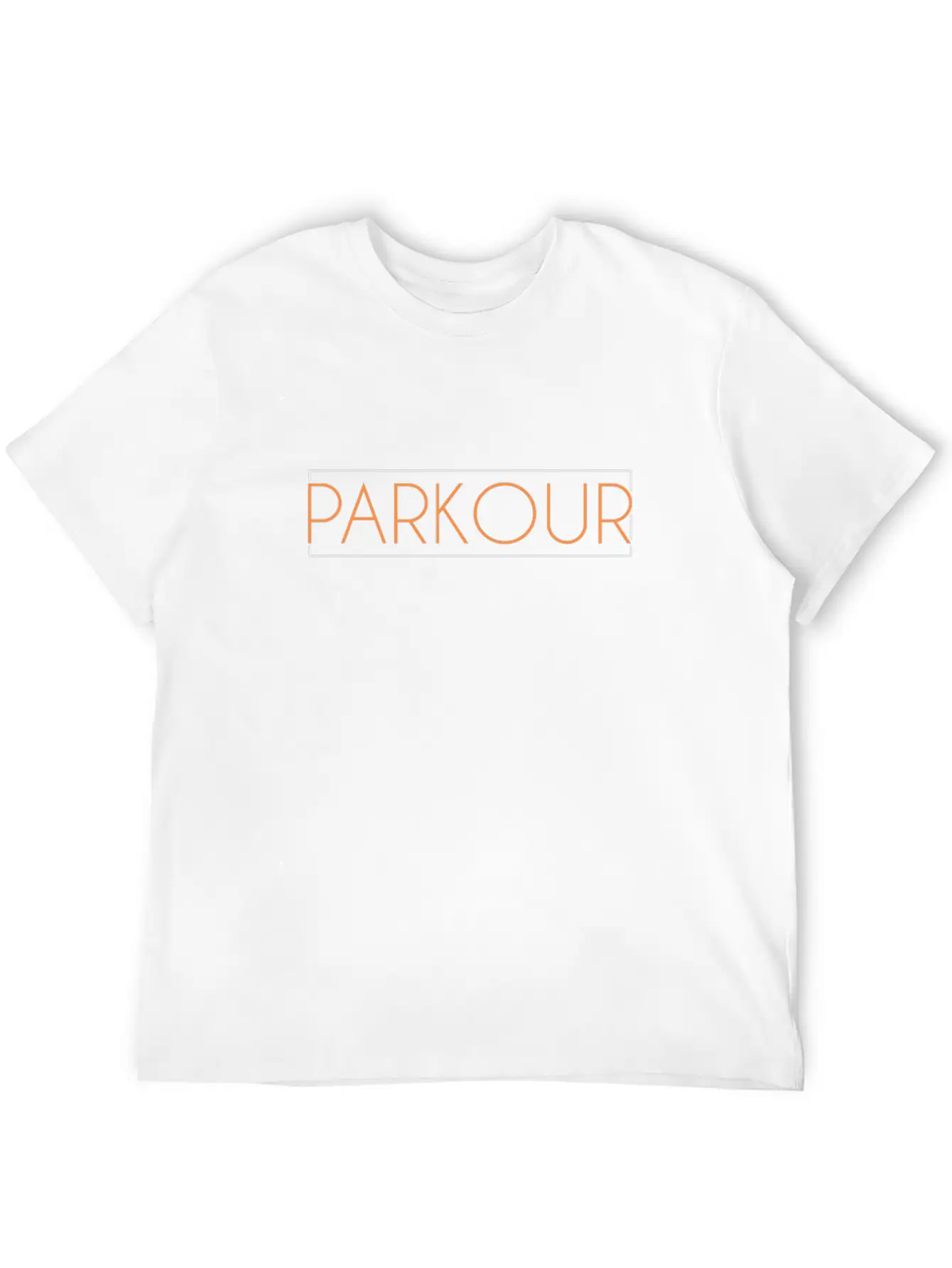 Parkour Lettering Soft Cotton Short Sleeve Tee – Unisex Wardrobe Staple