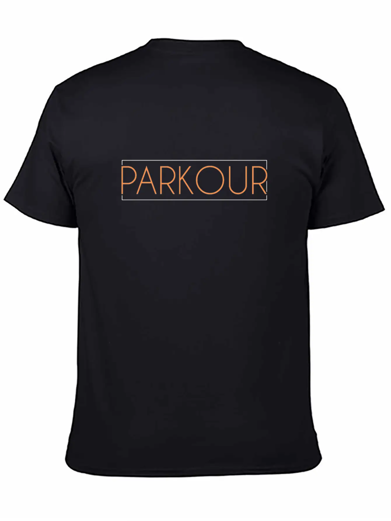 Parkour Lettering Soft Cotton Short Sleeve Tee – Unisex Wardrobe Staple
