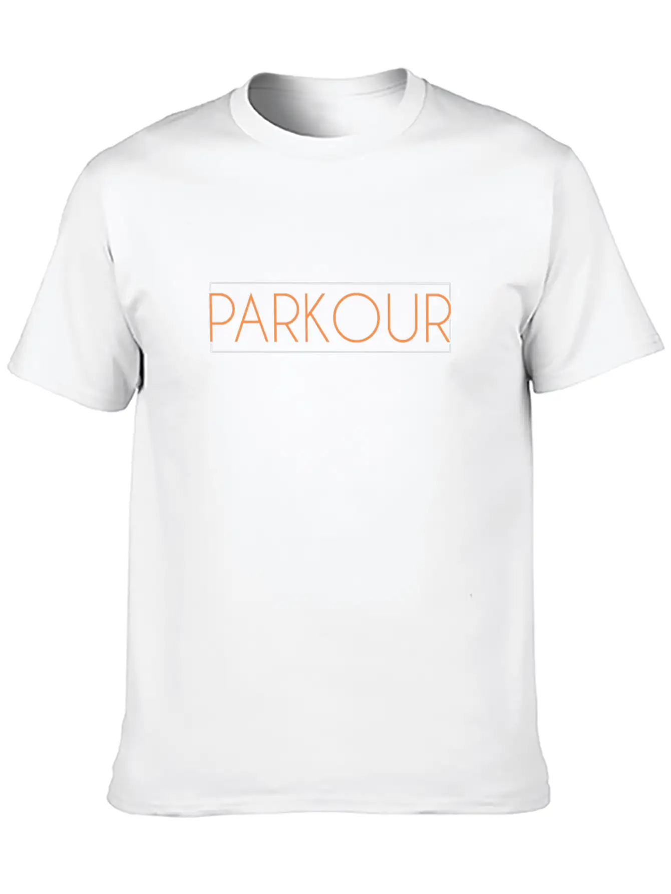Parkour Lettering Soft Cotton Short Sleeve Tee – Unisex Wardrobe Staple