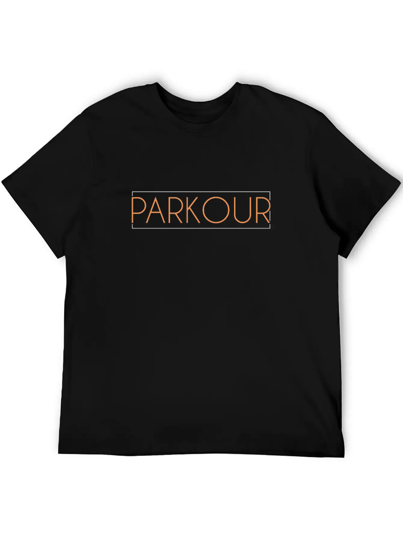 Parkour Lettering Soft Cotton Short Sleeve Tee – Unisex Wardrobe Staple