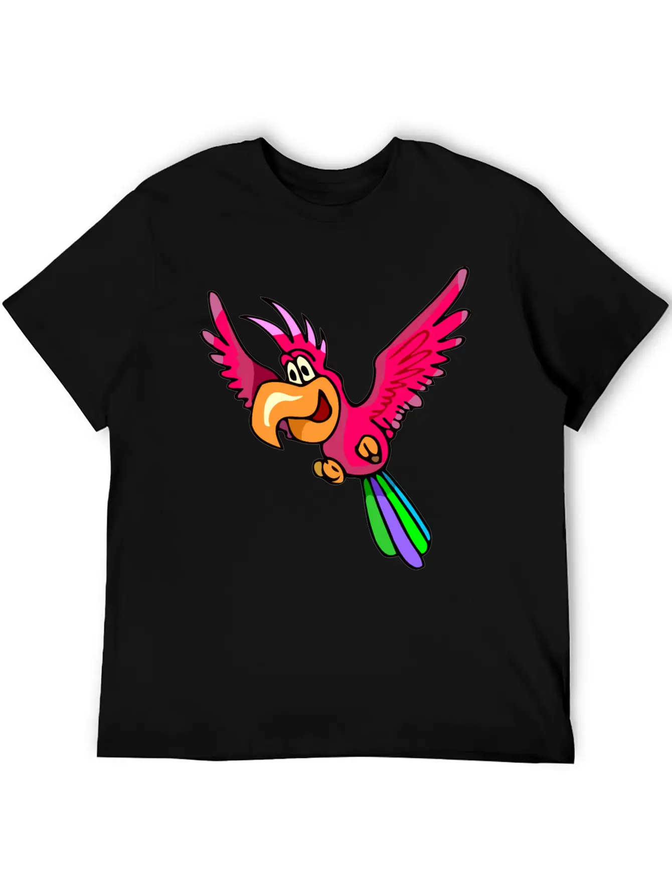 Parrot 4 Stylish Everyday T-Shirt – Unisex Basic Cotton Tee