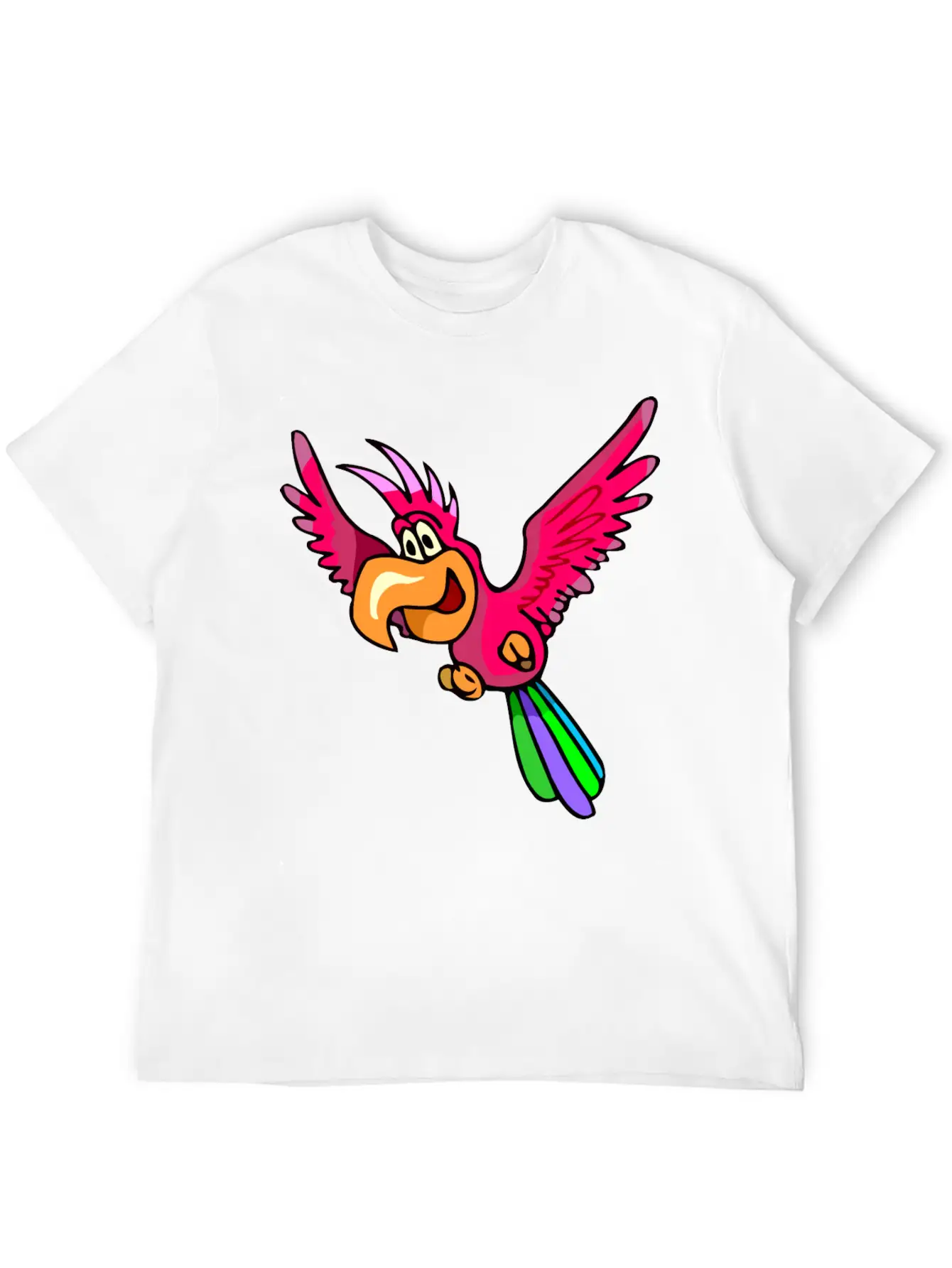 Parrot 4 Stylish Everyday T-Shirt – Unisex Basic Cotton Tee