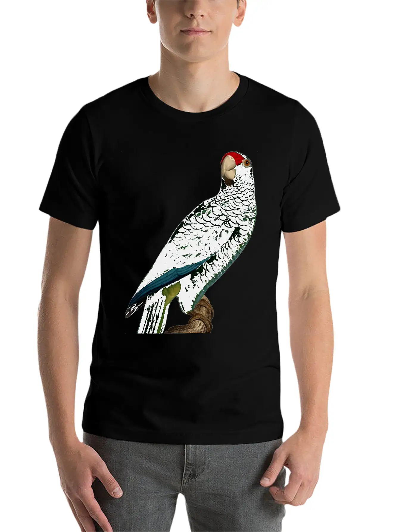 Parrot 46 Unisex Casual T-Shirt – Clean Design For Daily Comfort