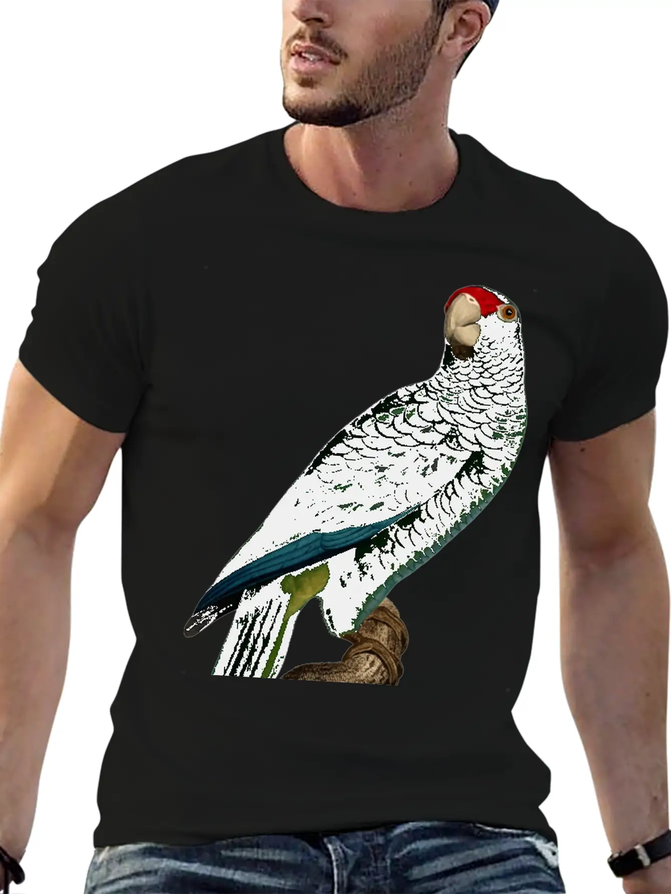 Parrot 46 Unisex Casual T-Shirt – Clean Design For Daily Comfort
