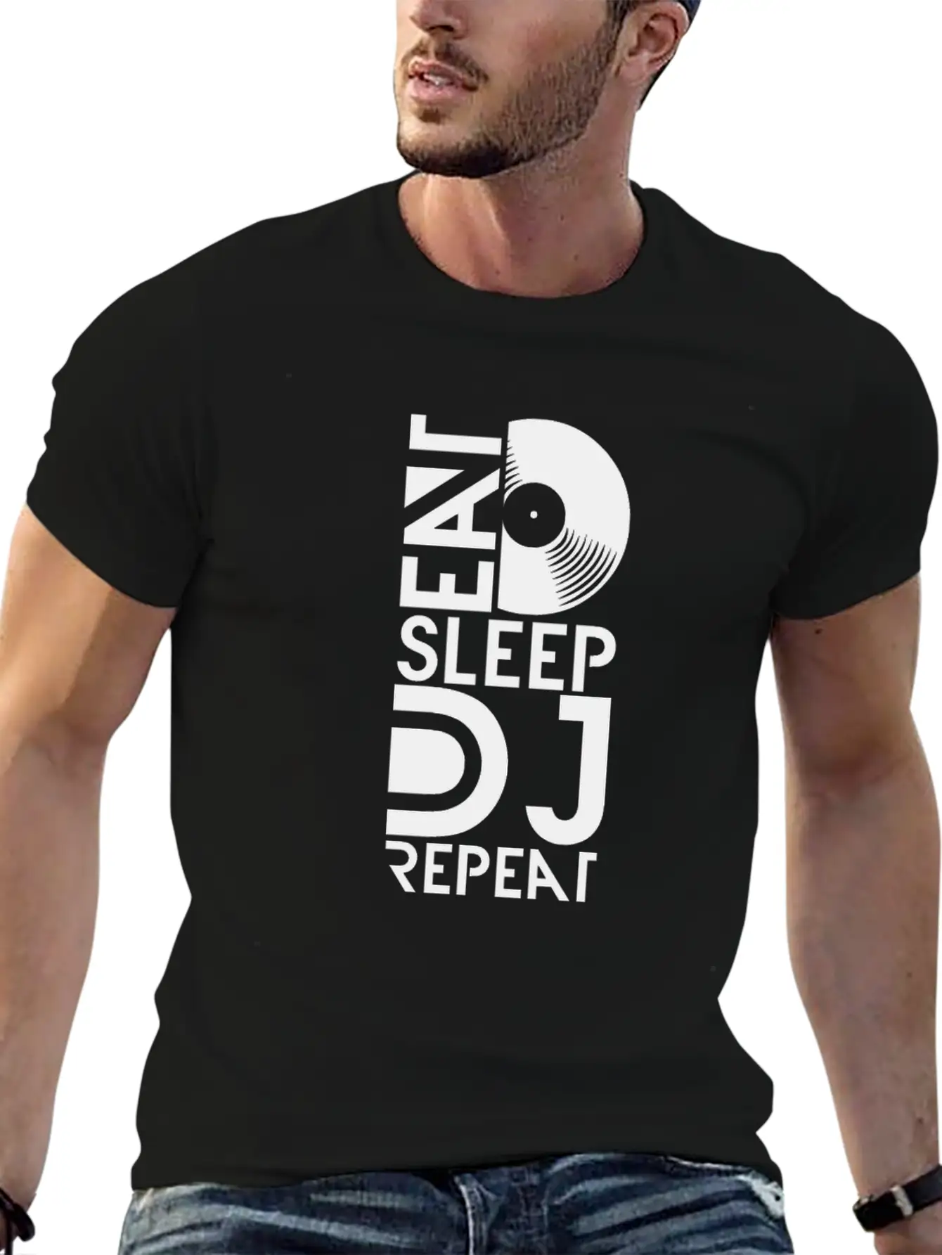 Party DJ I'm A DJ Disc Jockey DJ Discjockey Lightweight Cotton T-Shirt – Daily Comfort Graphic Shirt