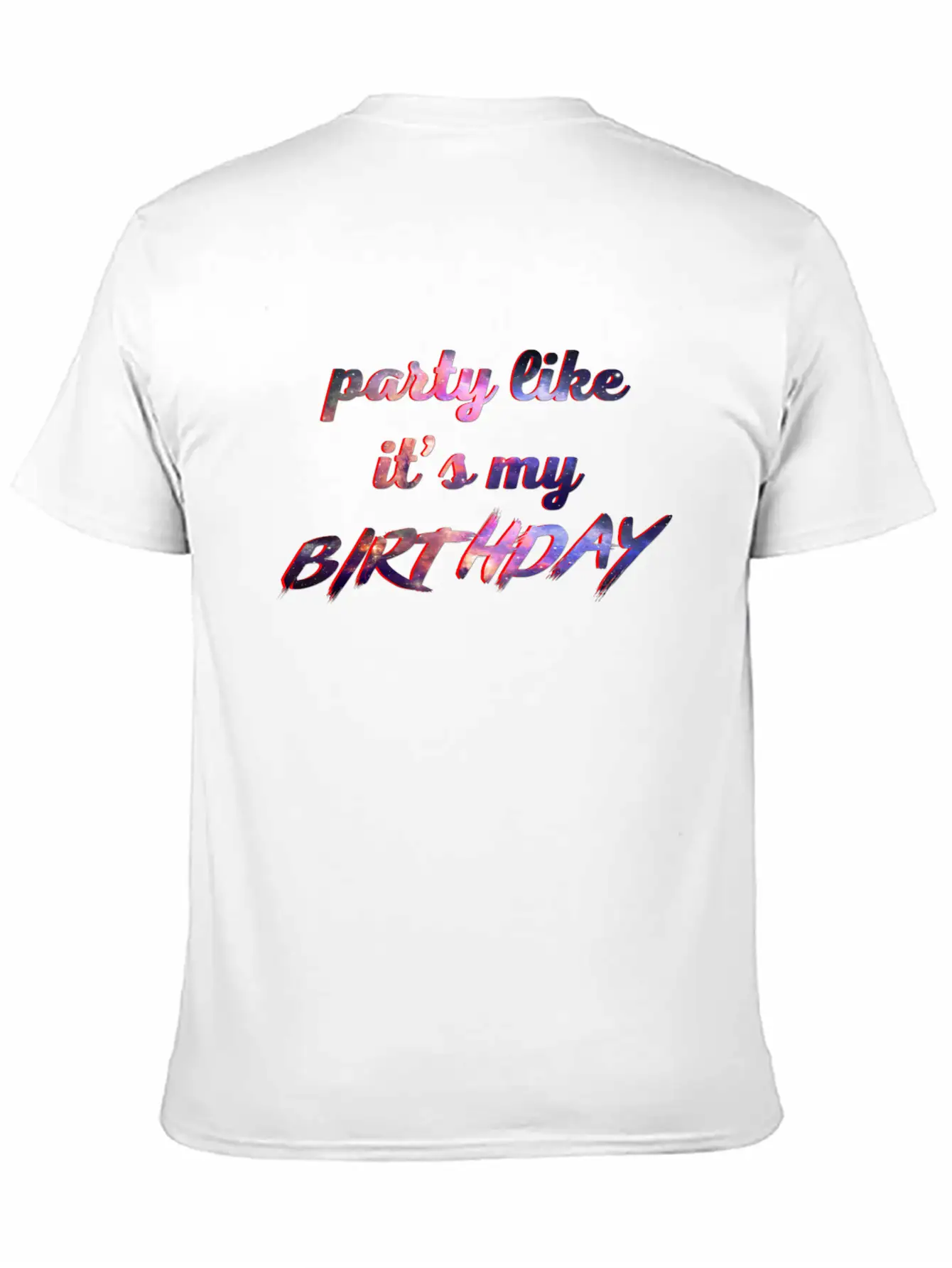 Party Like It's My Birthday Soft Cotton Short Sleeve Tee – Unisex Wardrobe Staple