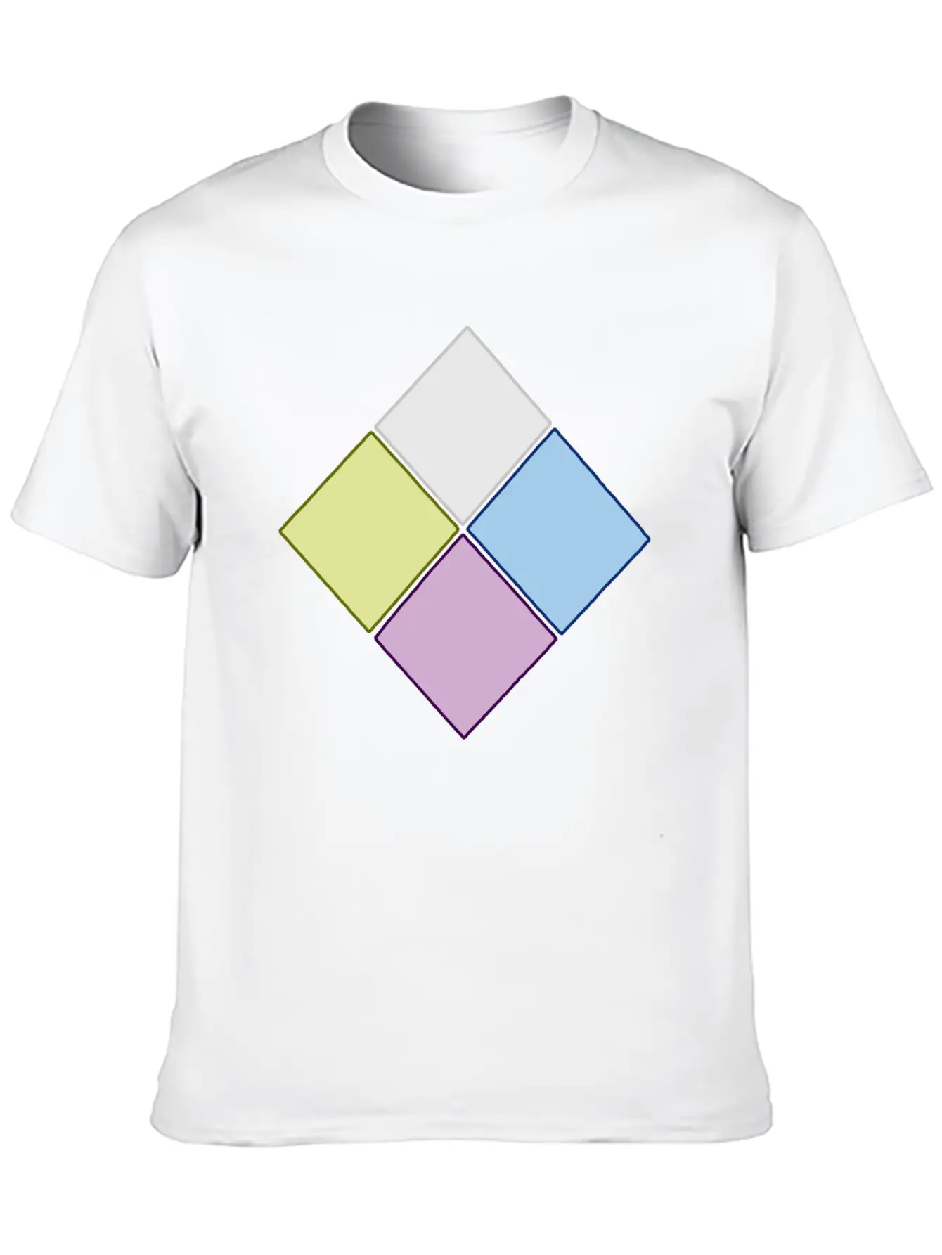 Pastel Basic Graphic T-Shirt – Daily Comfort In Soft Cotton