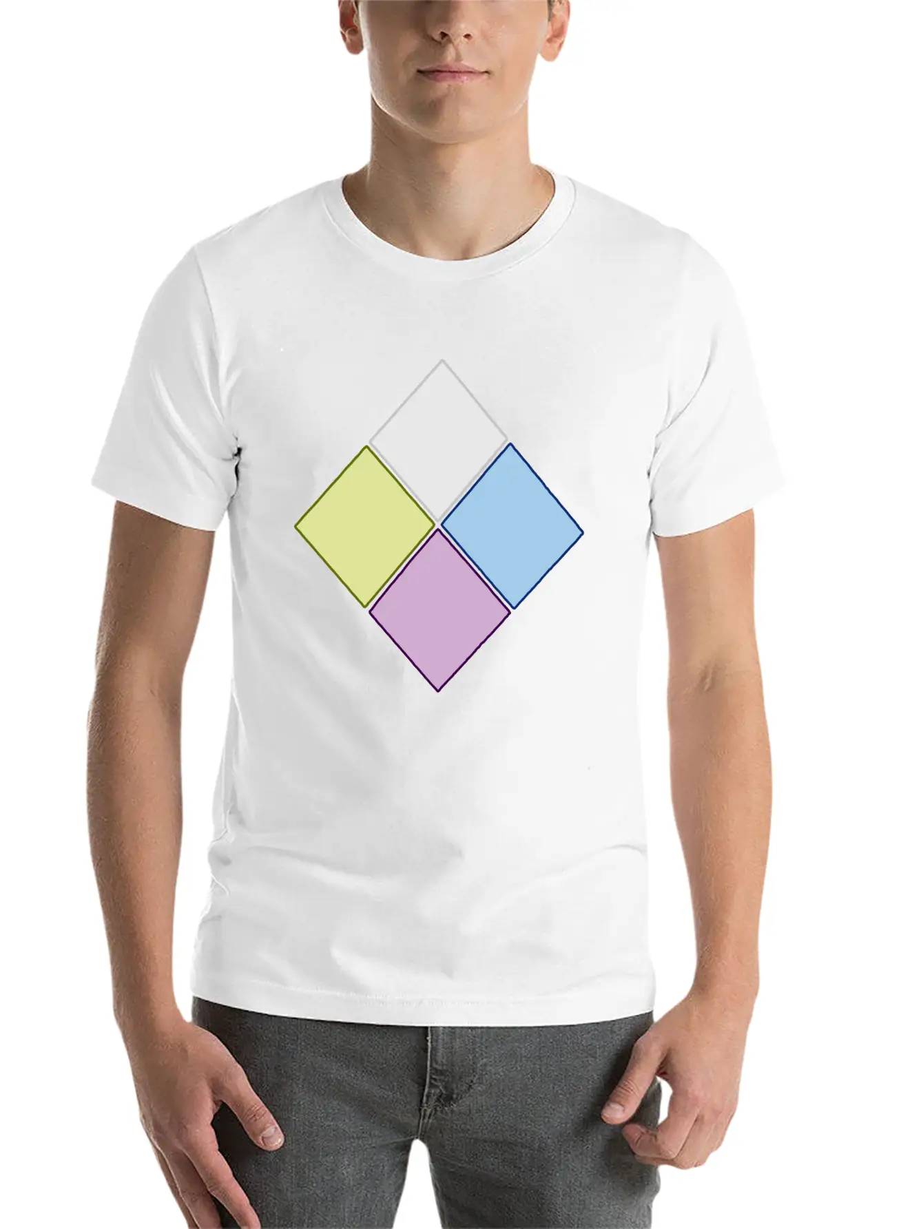 Pastel Basic Graphic T-Shirt – Daily Comfort In Soft Cotton