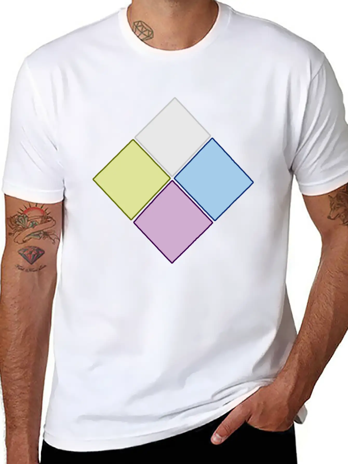 Pastel Basic Graphic T-Shirt – Daily Comfort In Soft Cotton