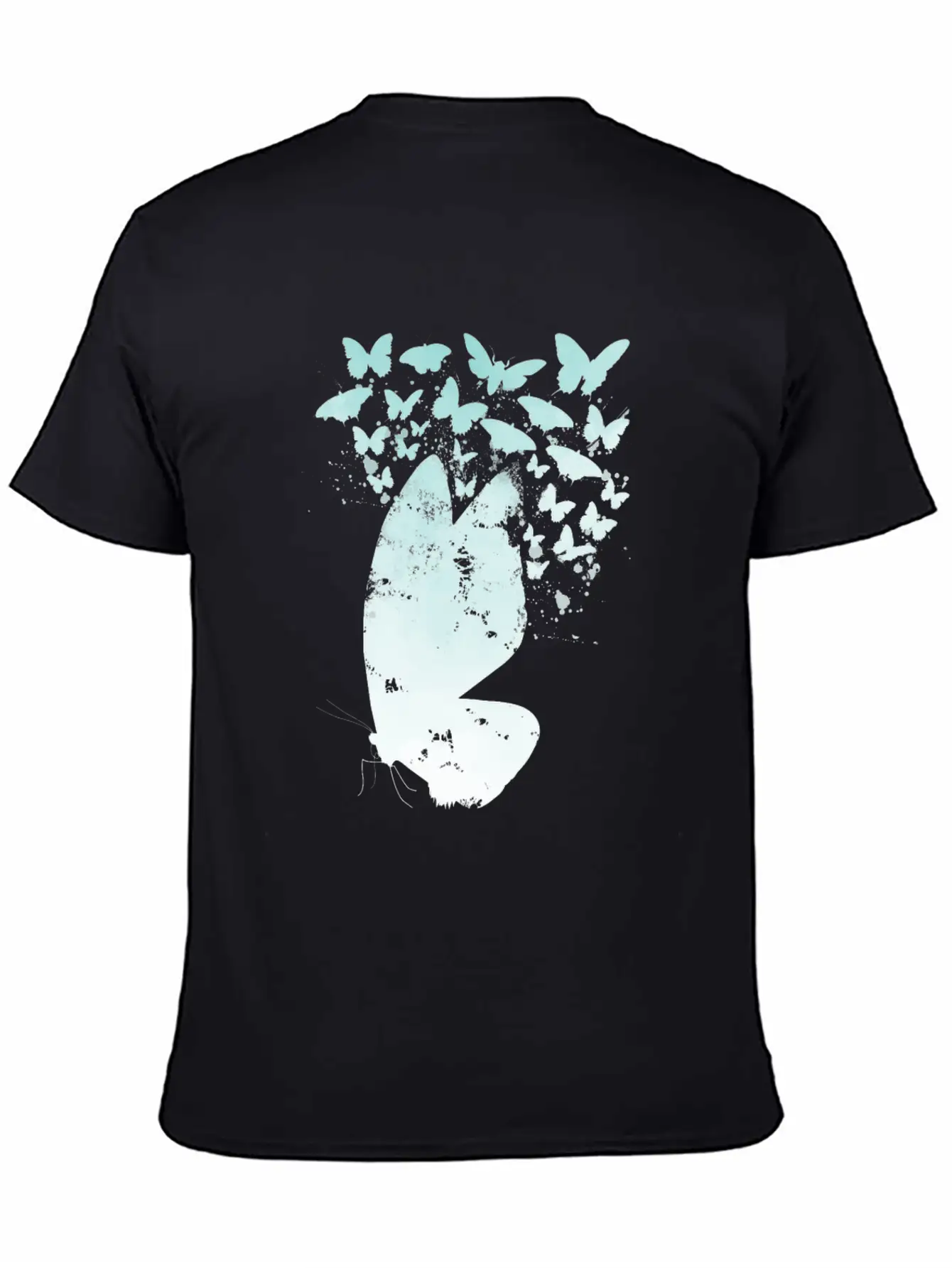 Pastel Butterfly Lover Essential Cotton Tee For Daily Outfits – Unisex Style