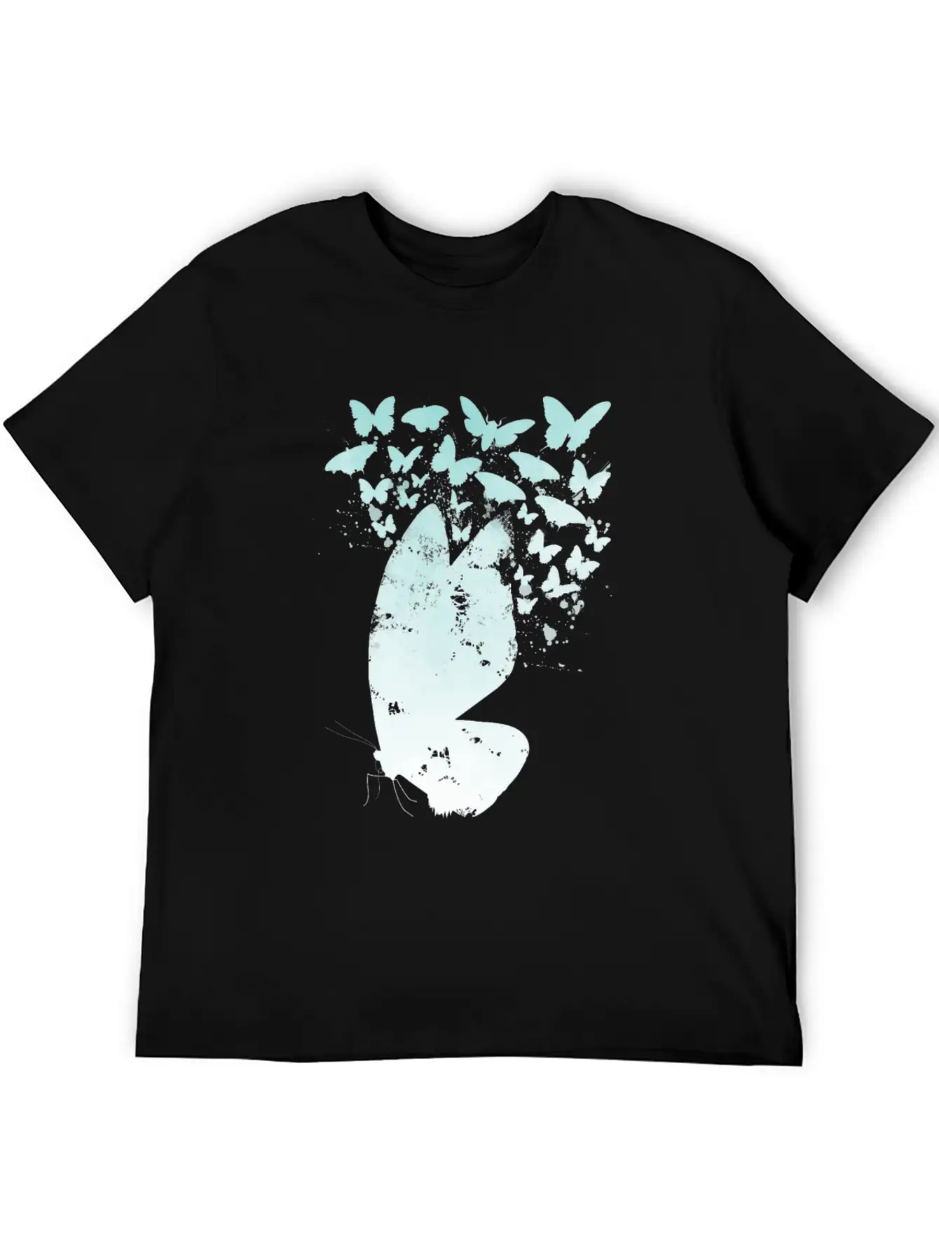 Pastel Butterfly Lover Essential Cotton Tee For Daily Outfits – Unisex Style