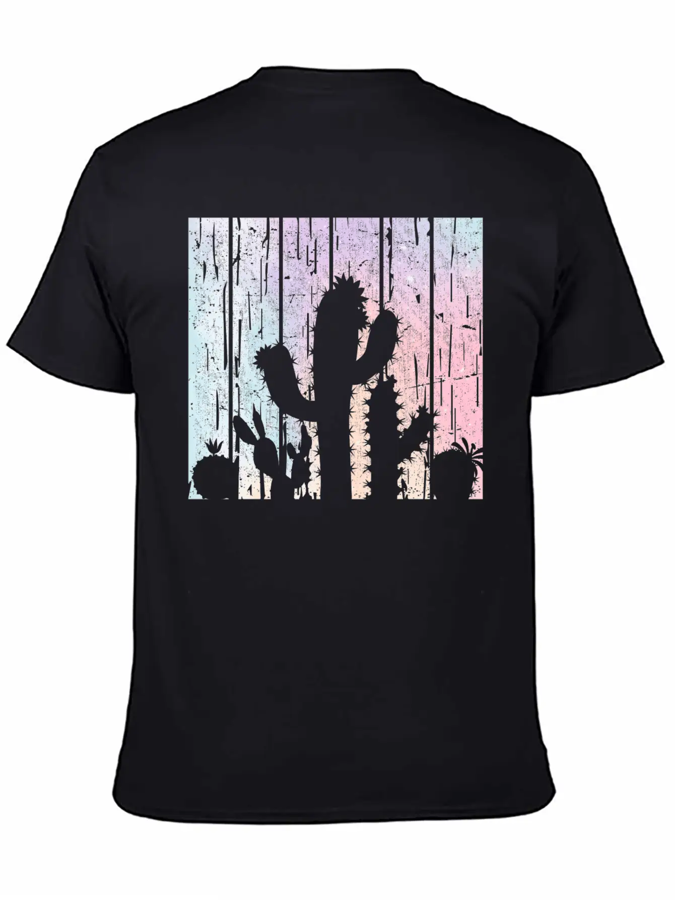 Pastel Cactus Desert Plant Gardener Modern Fit Casual T-Shirt – Clean And Versatile Design