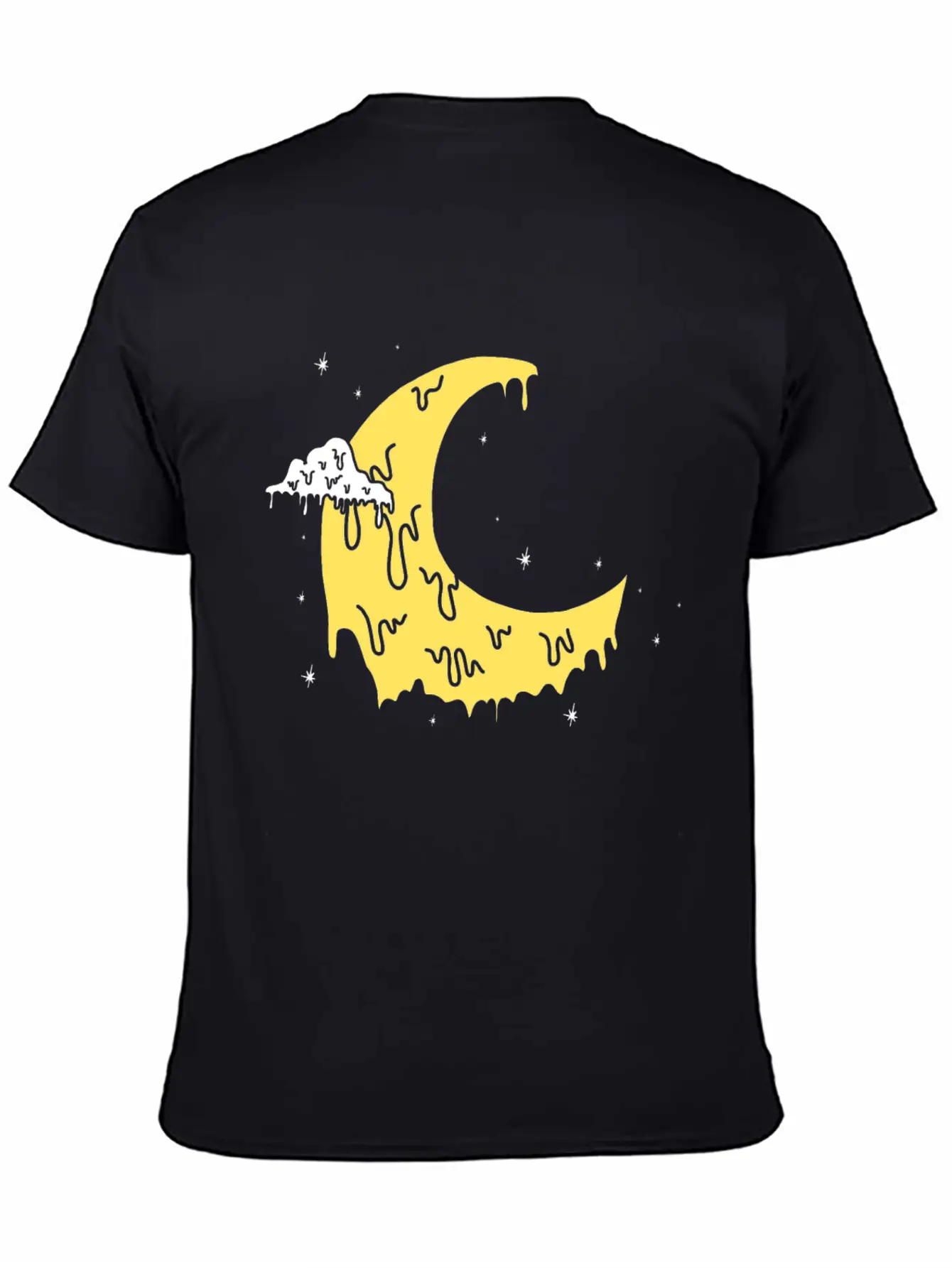 Pastel Goth Moon Kawaii Aesthetic Crescent Unisex Casual T-Shirt – Clean Design For Daily Comfort