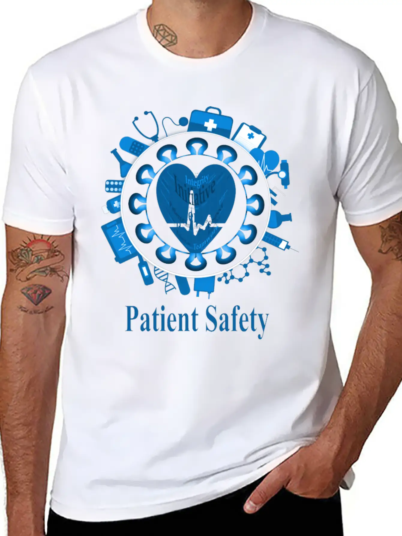 Patient Safety Days, Patient Safety Basic Graphic T-Shirt – Daily Comfort In Soft Cotton