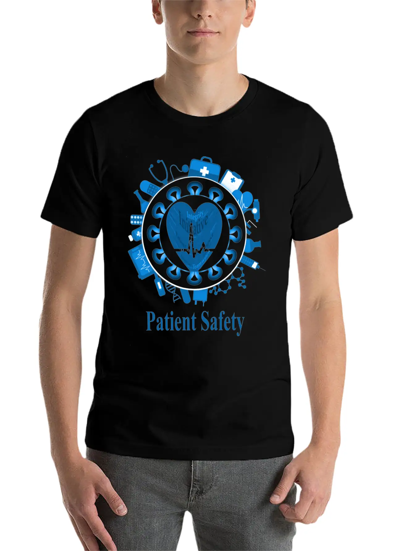 Patient Safety Days, Patient Safety Basic Graphic T-Shirt – Daily Comfort In Soft Cotton