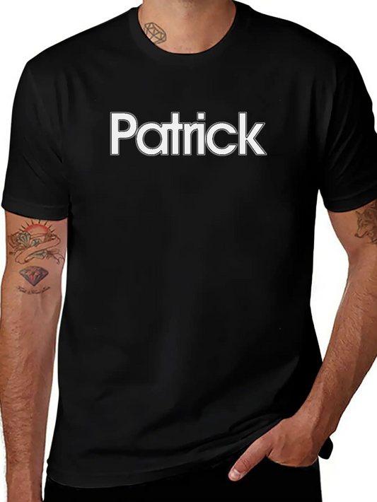 Patrick Clothing Line Essential Cotton Tee For Daily Outfits – Unisex Style