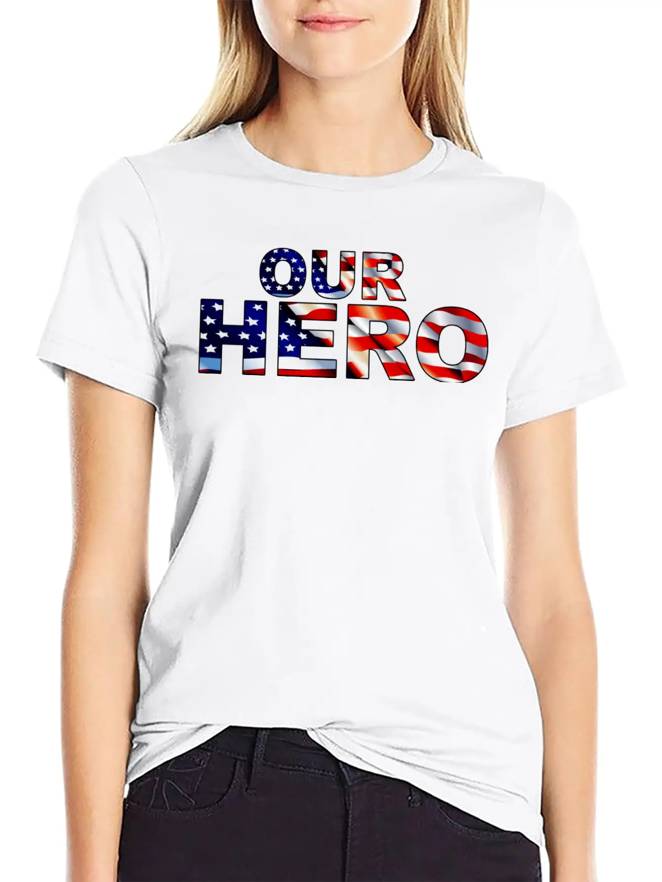 Patriotic Lightweight Cotton T-Shirt – Daily Comfort Graphic Shirt
