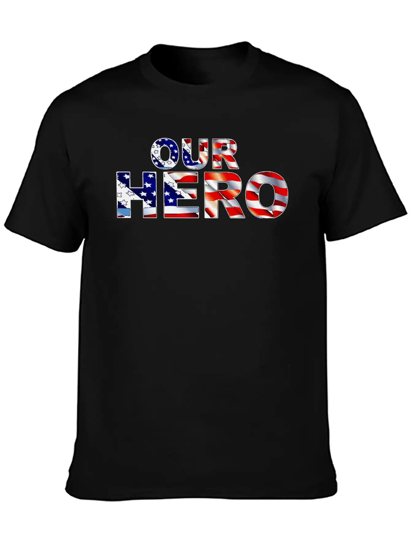 Patriotic Lightweight Cotton T-Shirt – Daily Comfort Graphic Shirt