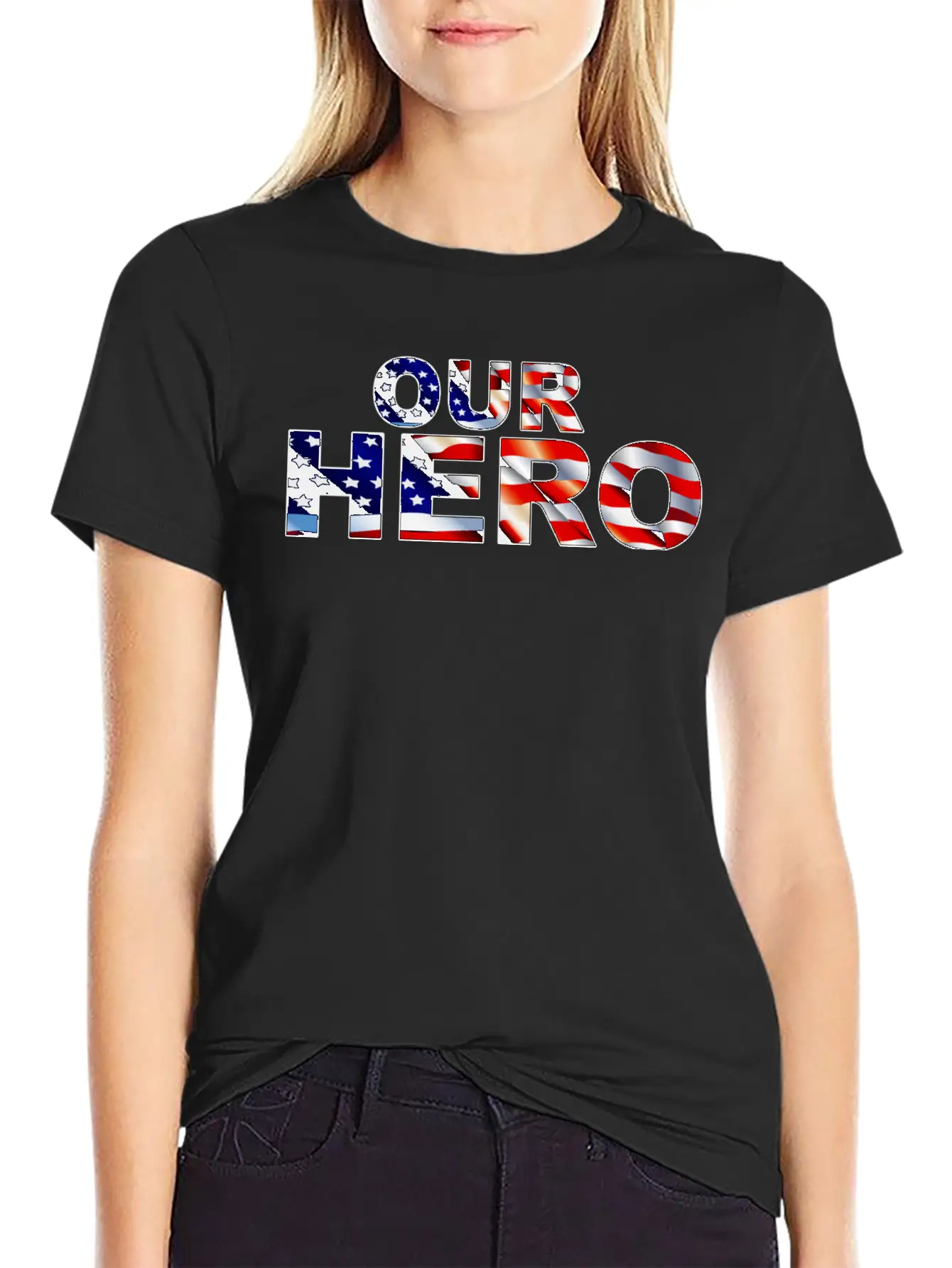 Patriotic Lightweight Cotton T-Shirt – Daily Comfort Graphic Shirt