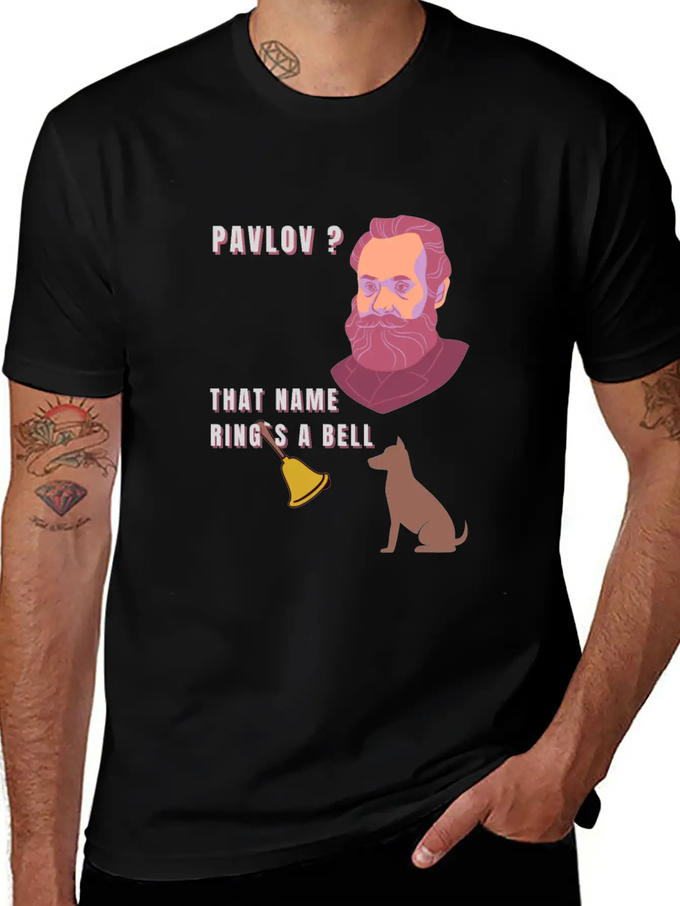 Pavlov ? That Name Ring´s A Bell ?? Unisex Casual T-Shirt – Clean Design For Daily Comfort