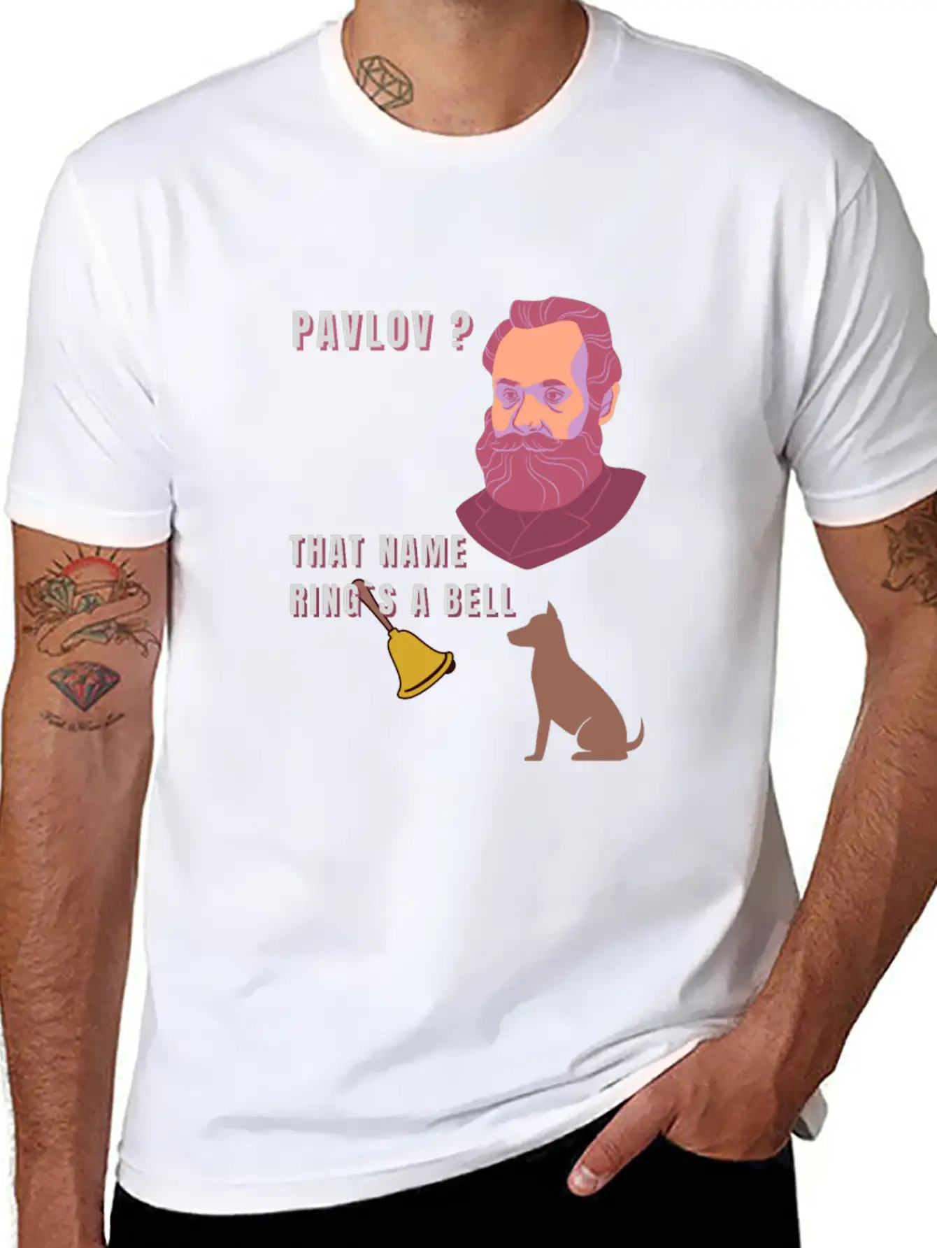 Pavlov ? That Name Ring´s A Bell ?? Unisex Casual T-Shirt – Clean Design For Daily Comfort