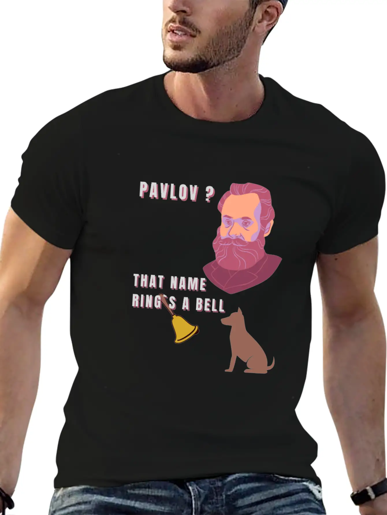 Pavlov ? That Name Ring´s A Bell ?? Unisex Casual T-Shirt – Clean Design For Daily Comfort