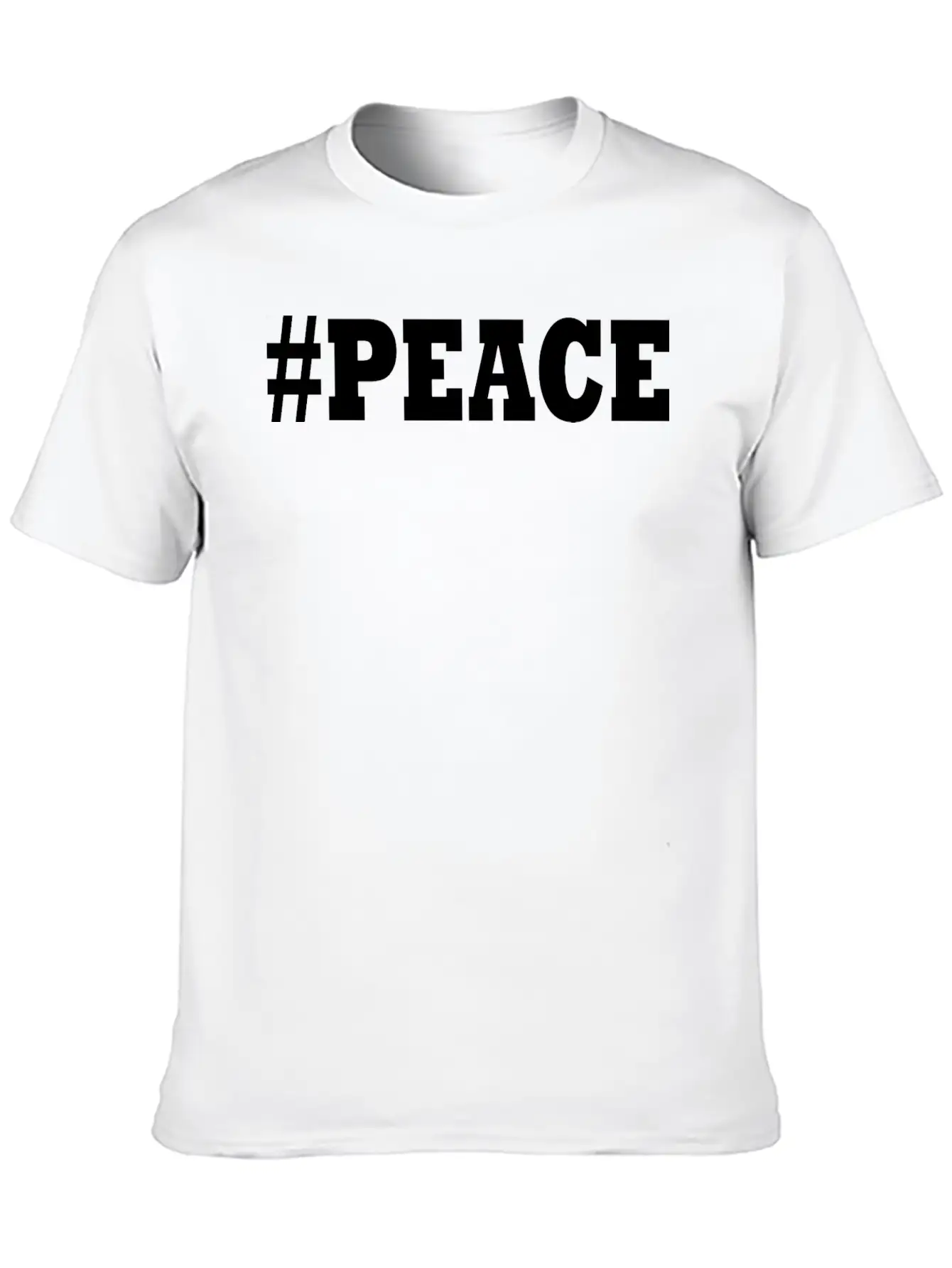 Peace Basic Graphic T-Shirt – Daily Comfort In Soft Cotton