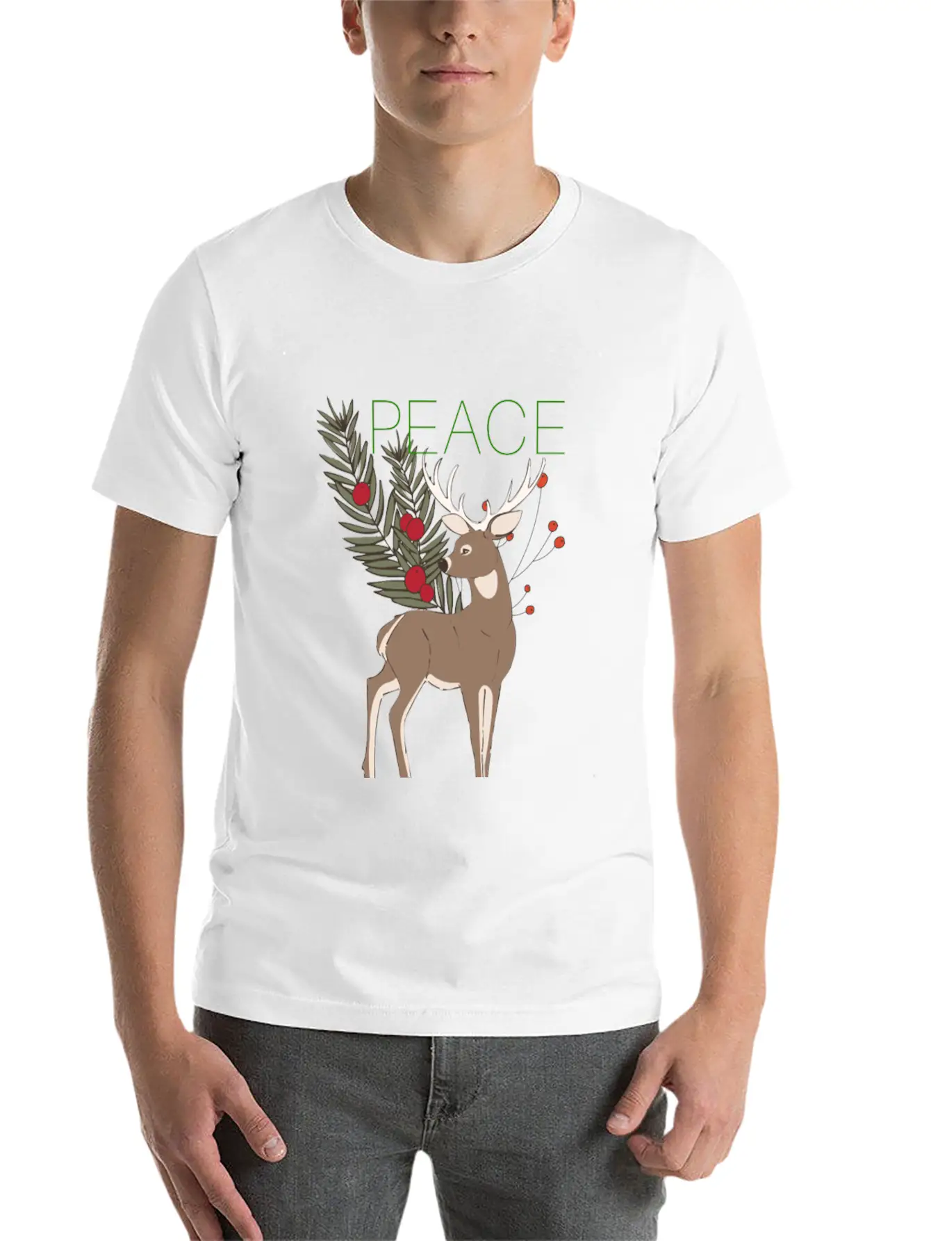 Peace Classic Fit Graphic Tee For Daily Comfort – Unisex Cotton Shirt