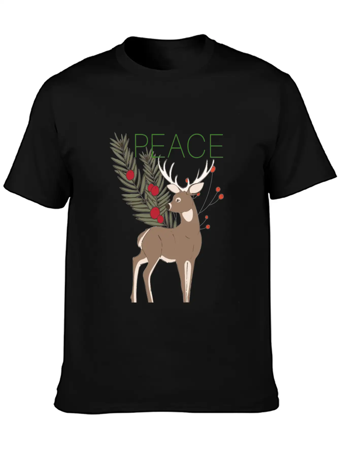 Peace Classic Fit Graphic Tee For Daily Comfort – Unisex Cotton Shirt