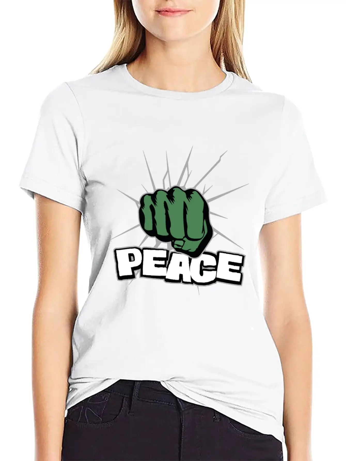 Peace Essential Cotton Tee For Daily Outfits – Unisex Style