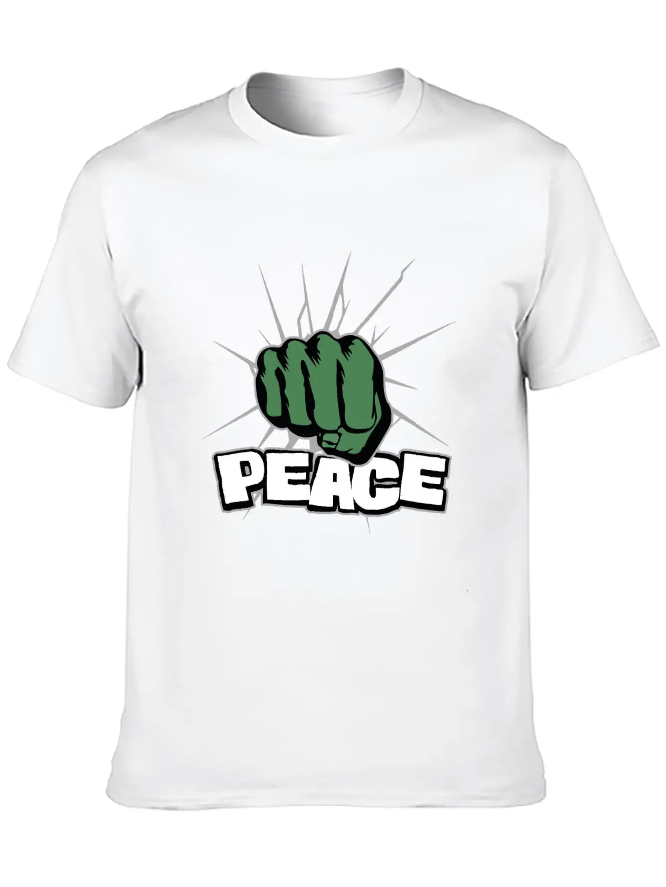 Peace Essential Cotton Tee For Daily Outfits – Unisex Style