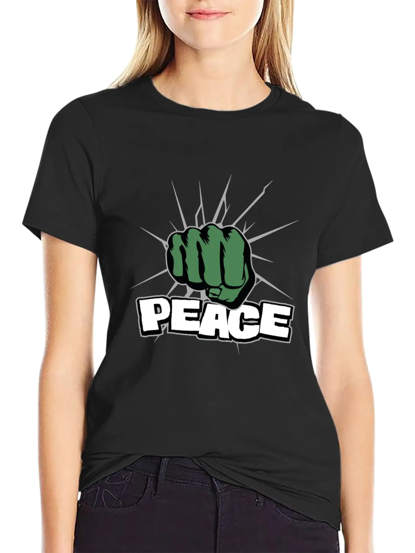 Peace Essential Cotton Tee For Daily Outfits – Unisex Style