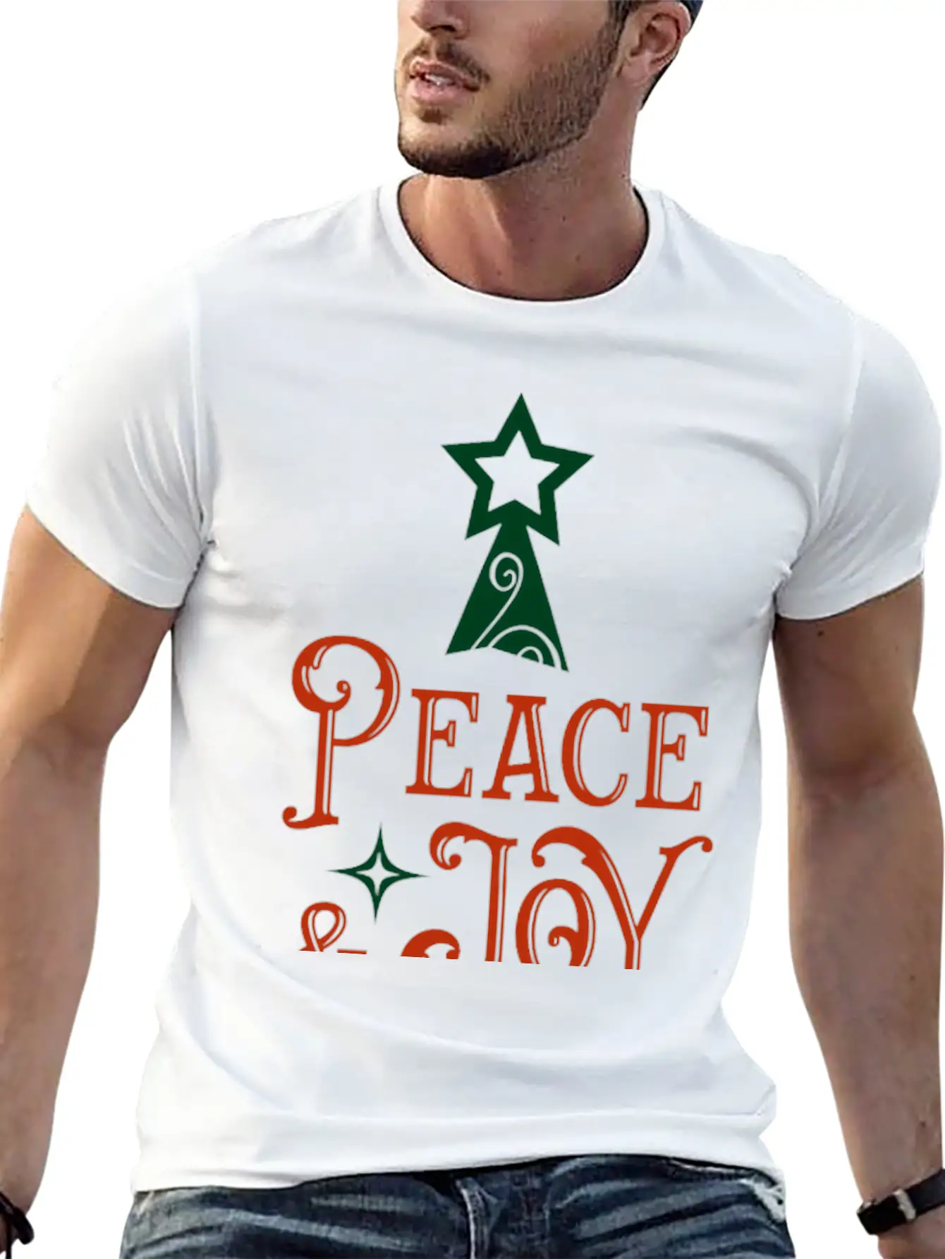 Peace Joy Gift Basic Graphic T-Shirt – Daily Comfort In Soft Cotton
