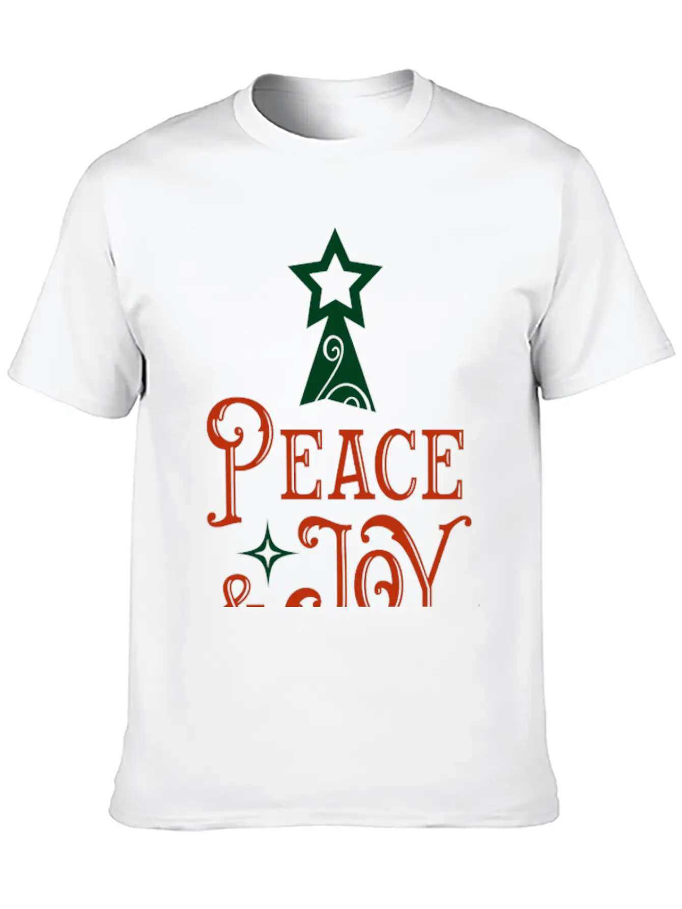 Peace Joy Gift Basic Graphic T-Shirt – Daily Comfort In Soft Cotton