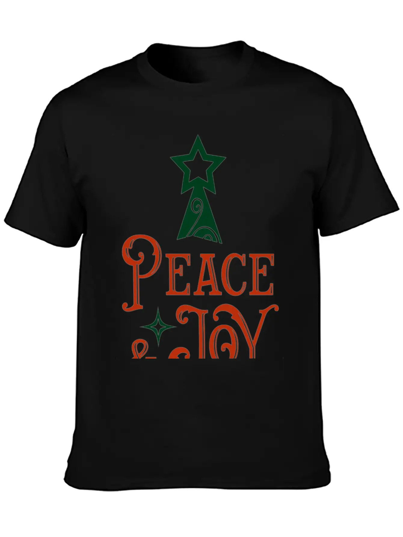 Peace Joy Gift Basic Graphic T-Shirt – Daily Comfort In Soft Cotton