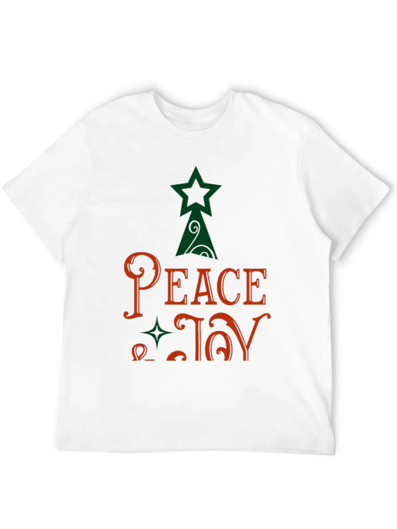 Peace Joy Gift Basic Graphic T-Shirt – Daily Comfort In Soft Cotton