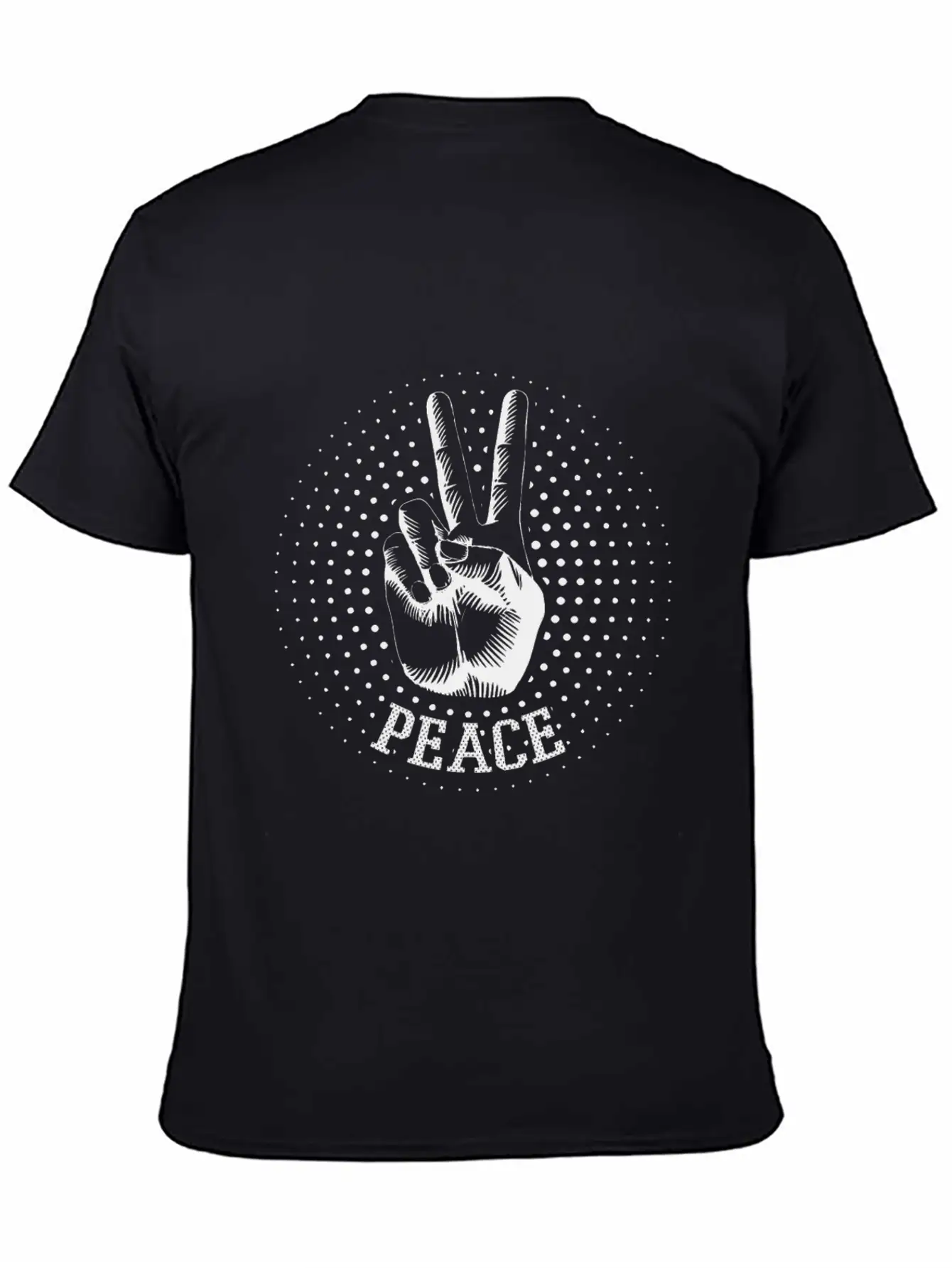 Peace Lightweight Cotton T-Shirt – Daily Comfort Graphic Shirt