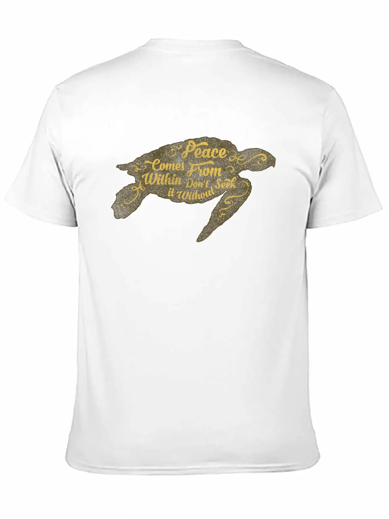 Peace Modern Fit Casual T-Shirt – Clean And Versatile Design