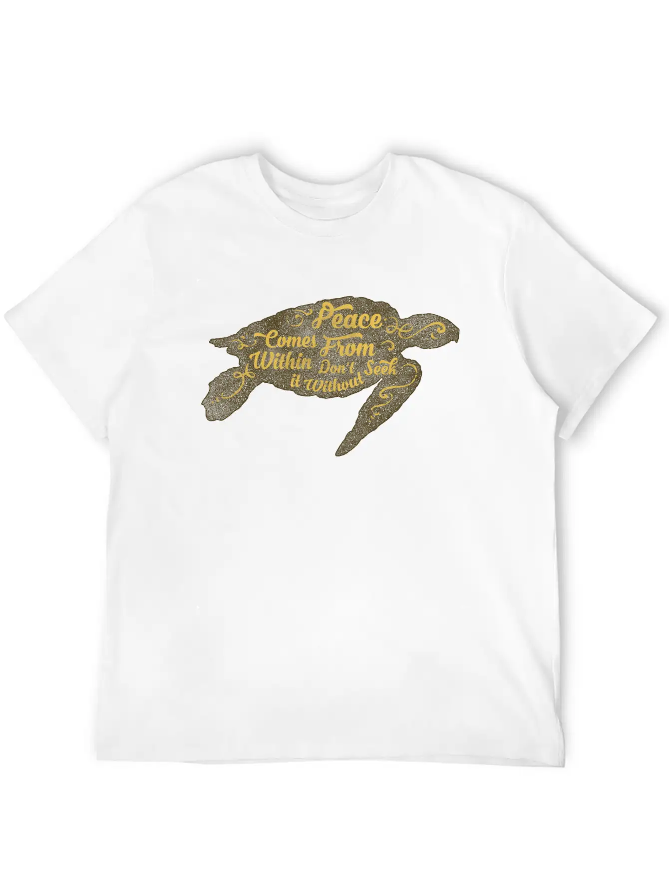 Peace Modern Fit Casual T-Shirt – Clean And Versatile Design